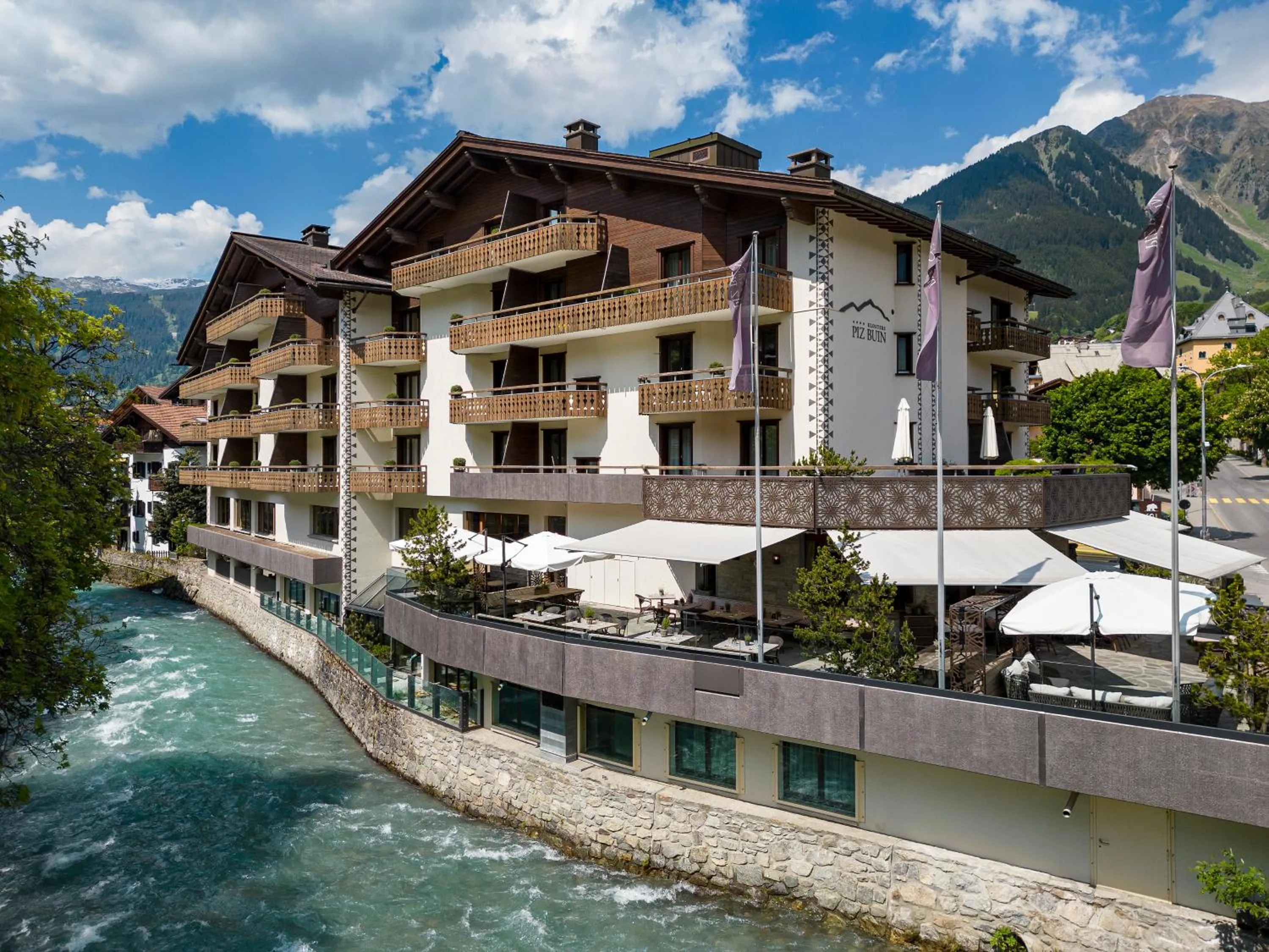 Facade/entrance in Hotel Piz Buin Klosters