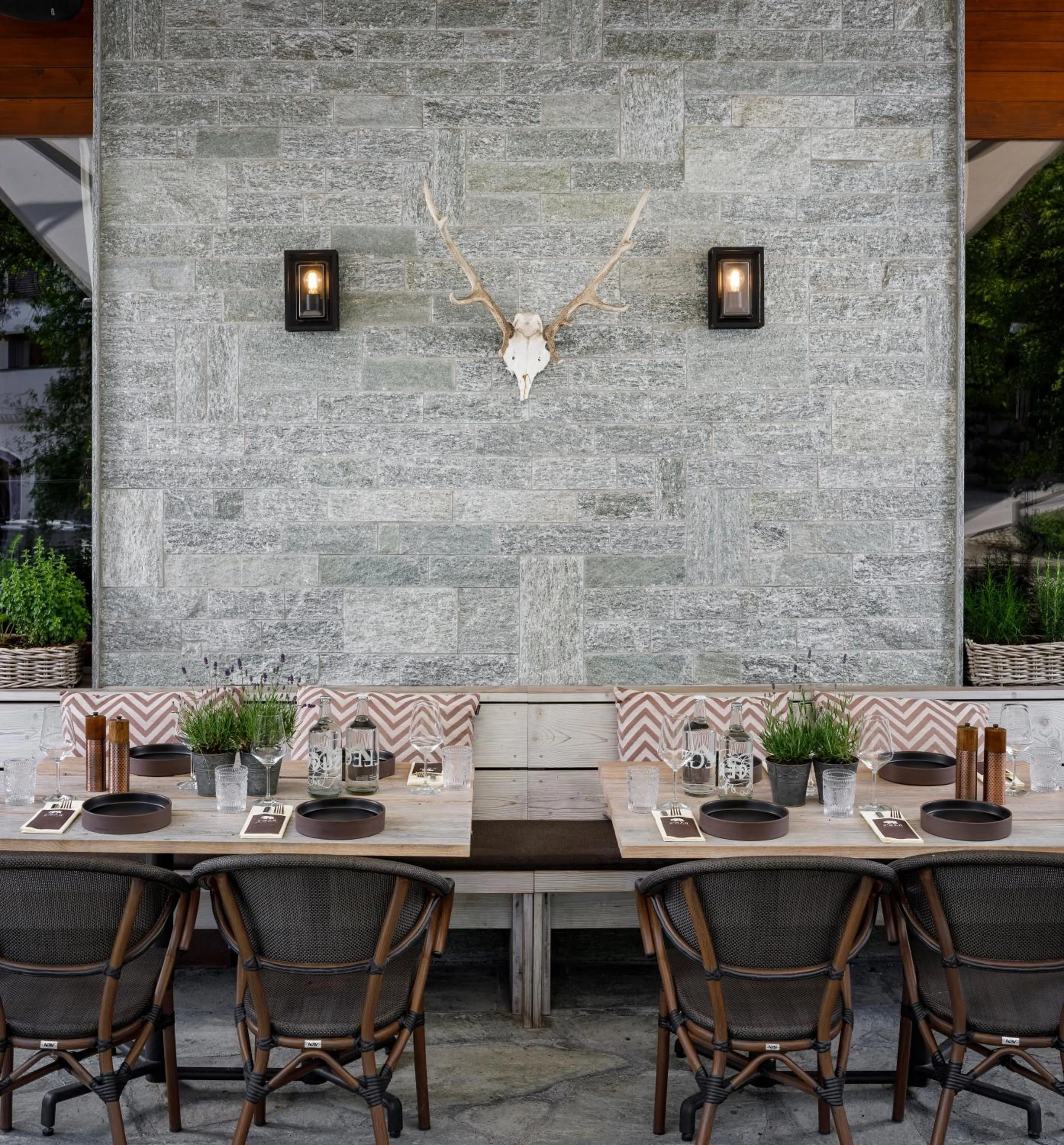 Restaurant/places to eat in Hotel Piz Buin Klosters