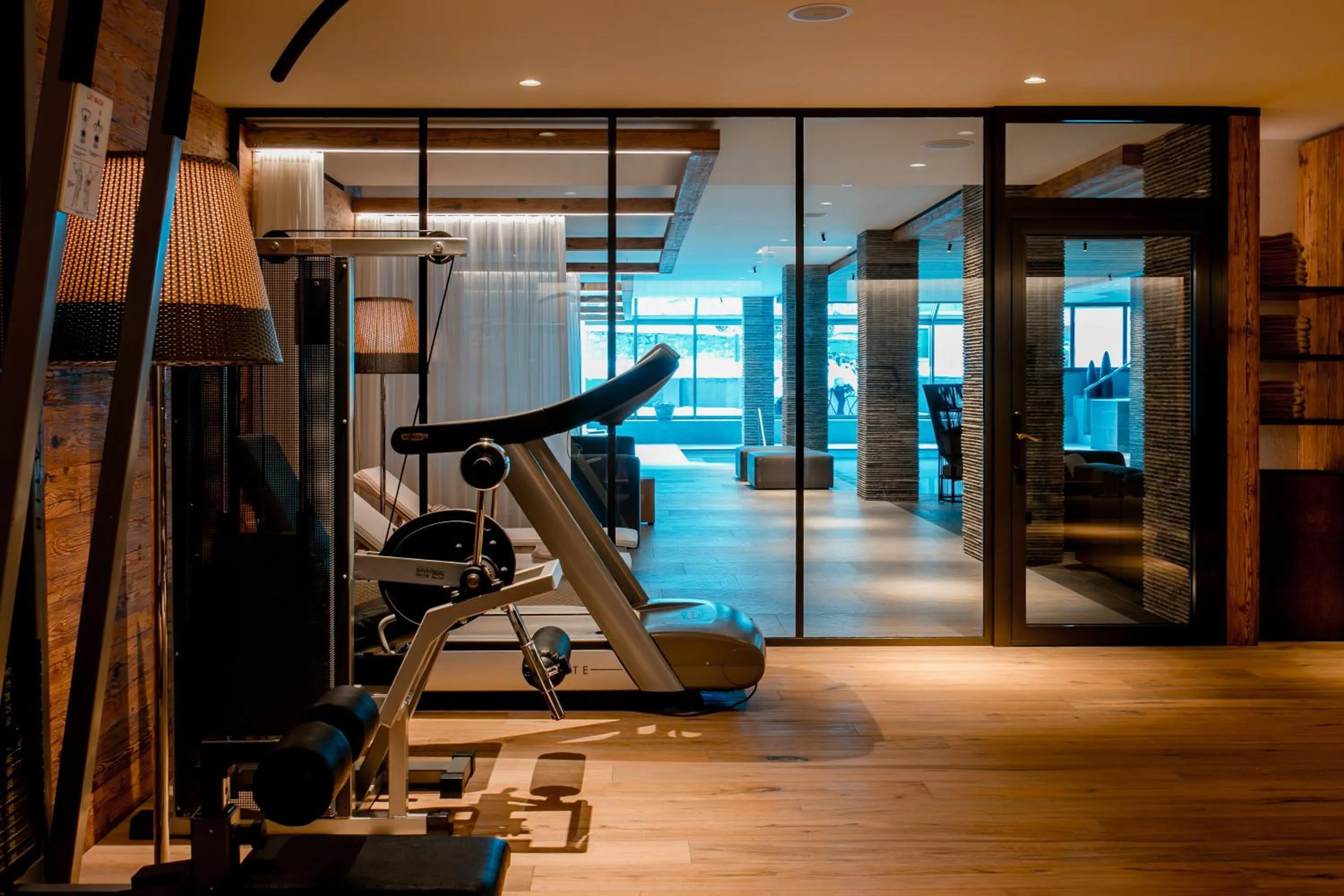 Fitness centre/facilities in Hotel Piz Buin Klosters