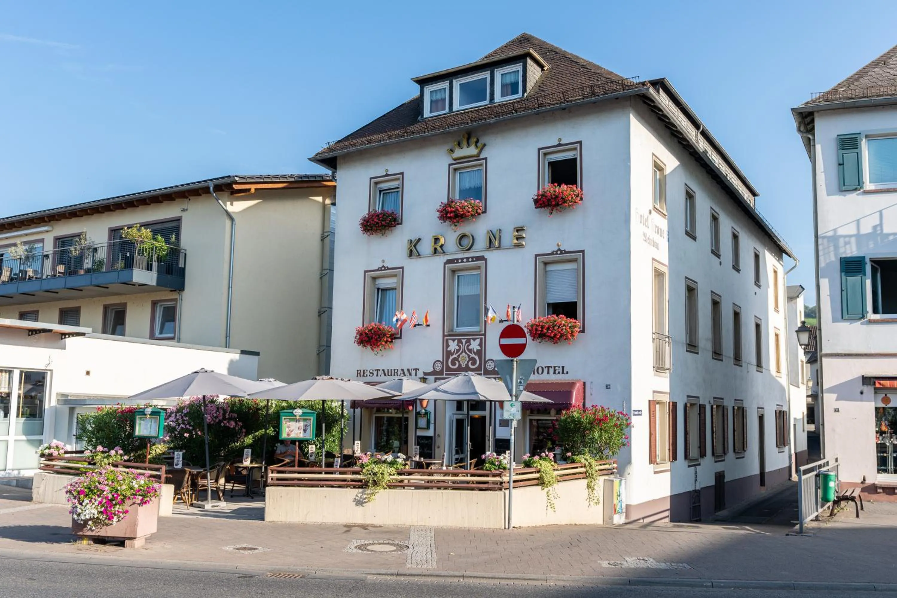 Property building in Hotel Krone Rüdesheim