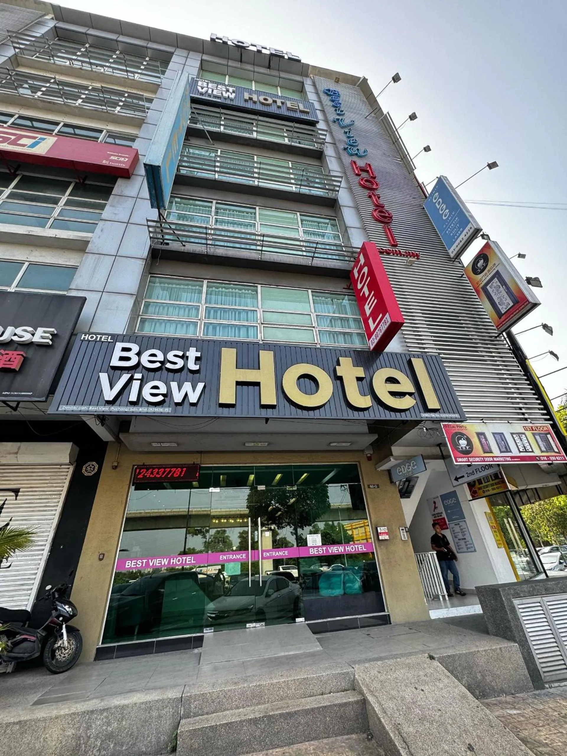 Property building in Best View Hotel Puchong