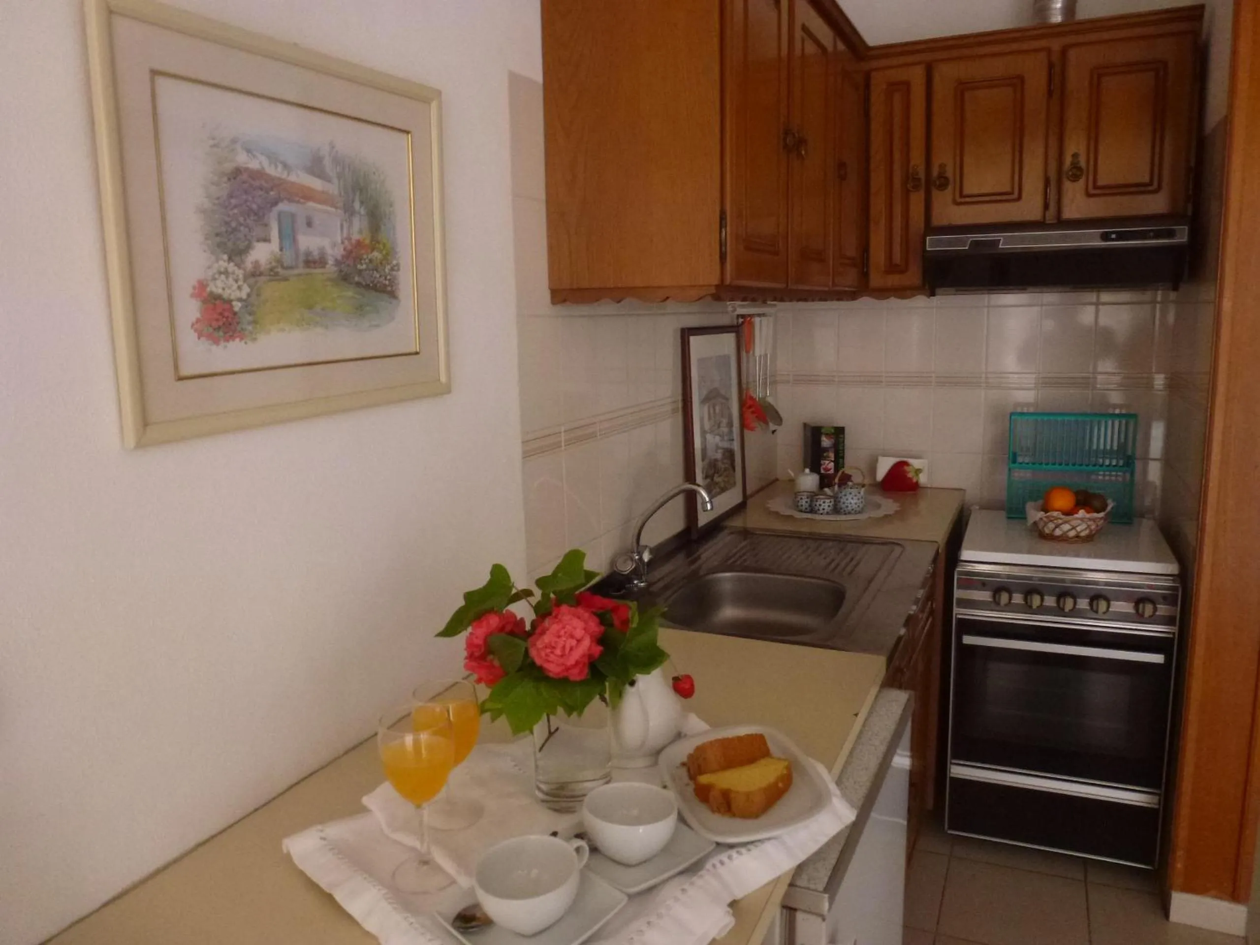Kitchen or kitchenette in Hotel Pantanha Nature & Fitness