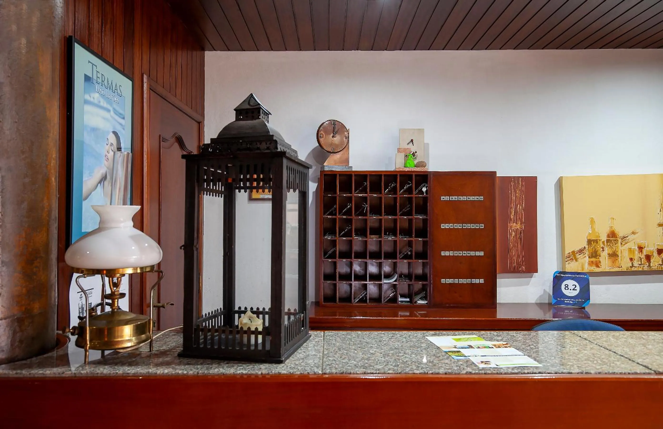 Lobby or reception in Hotel Pantanha Nature & Fitness