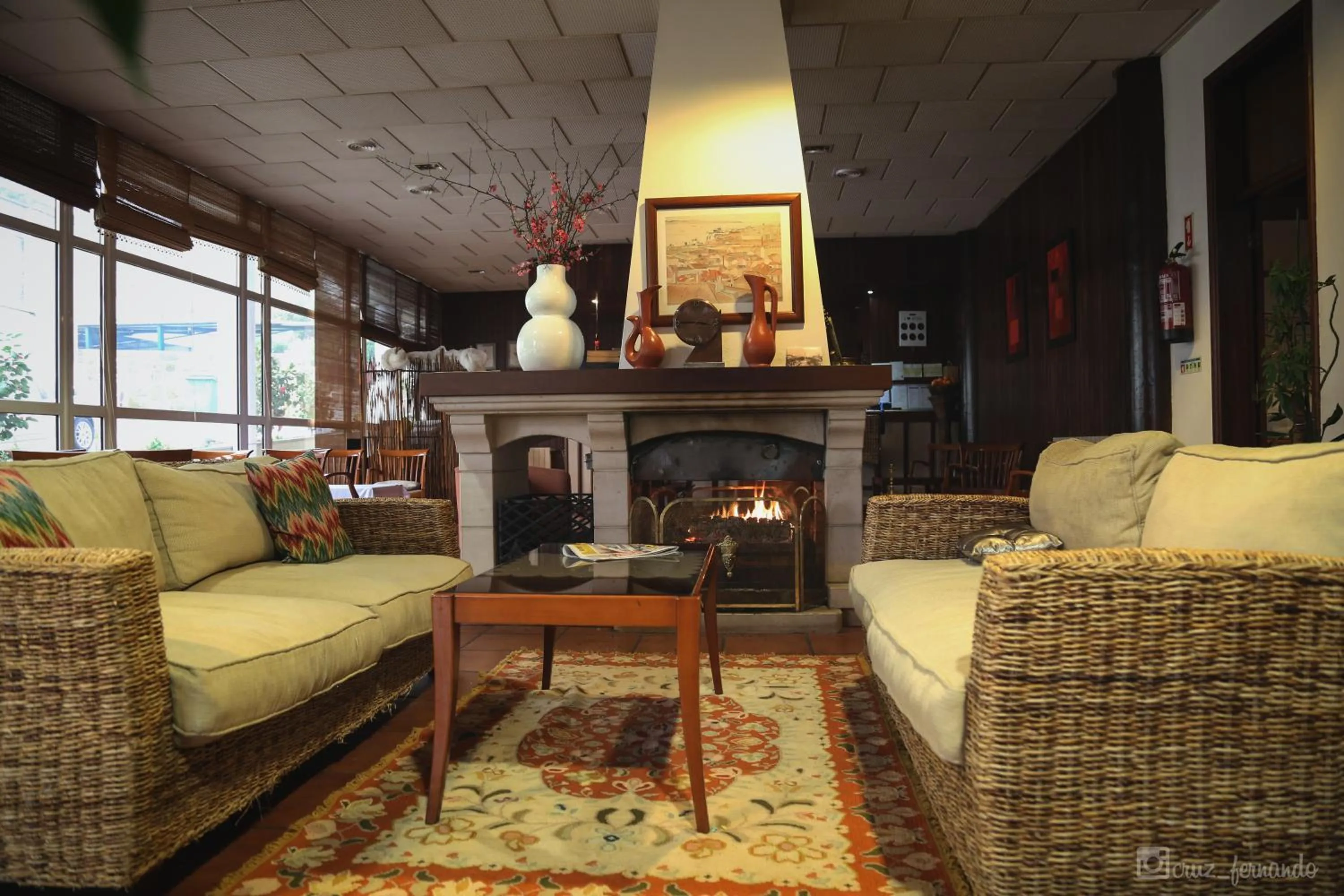 Communal lounge/ TV room in Hotel Pantanha Nature & Fitness