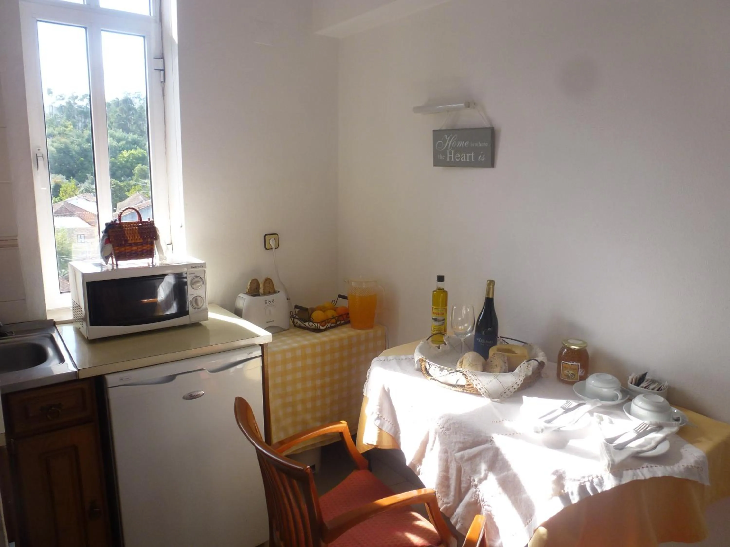 Kitchen or kitchenette in Hotel Pantanha Nature & Fitness