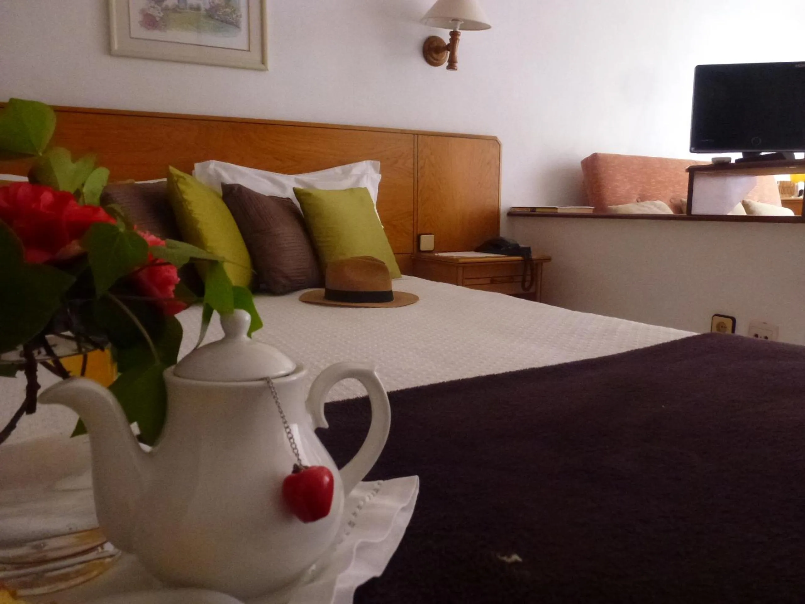 Coffee/tea facilities, Bed in Hotel Pantanha Nature & Fitness