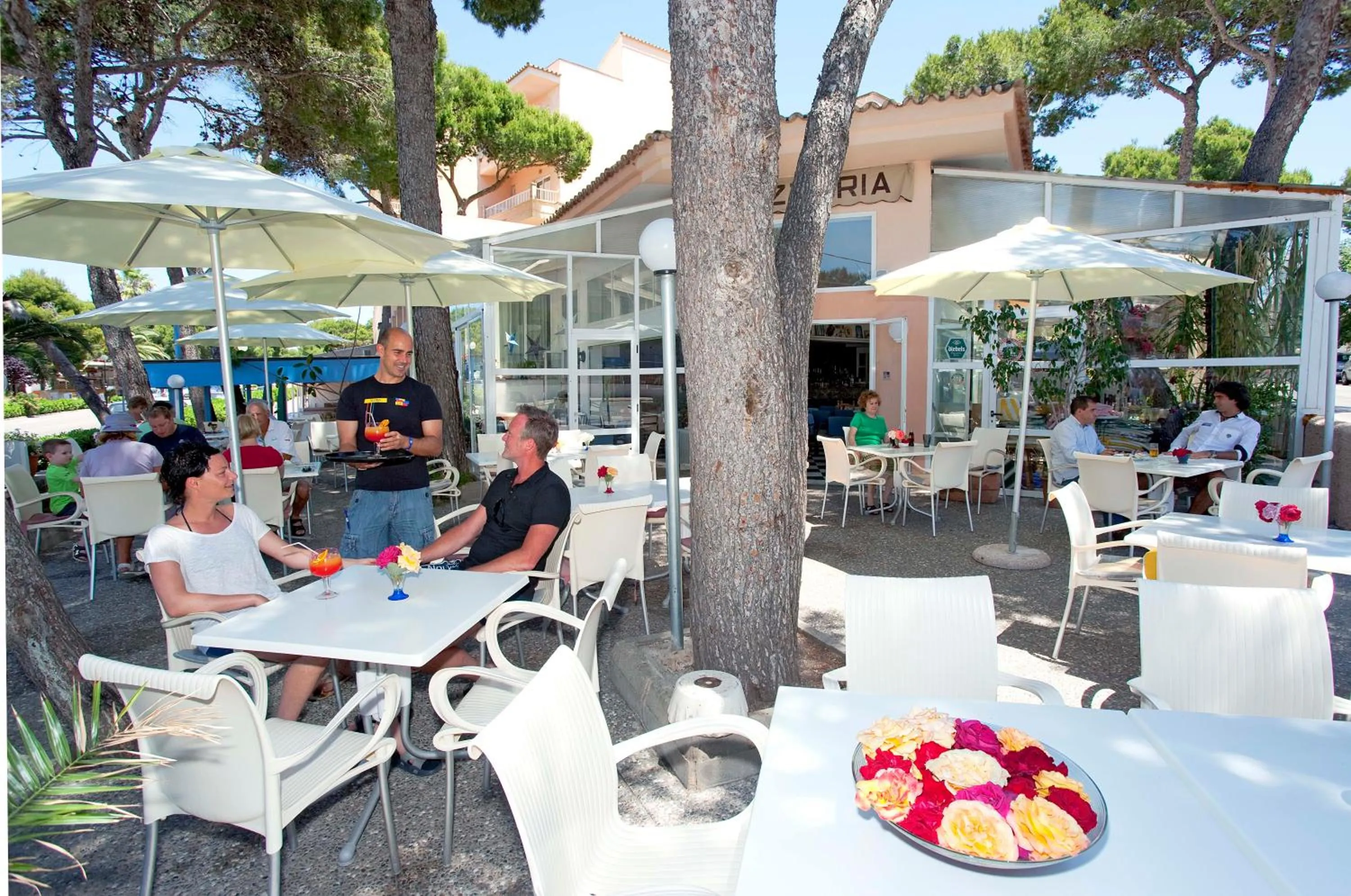 Restaurant/places to eat in Hostal Alzina