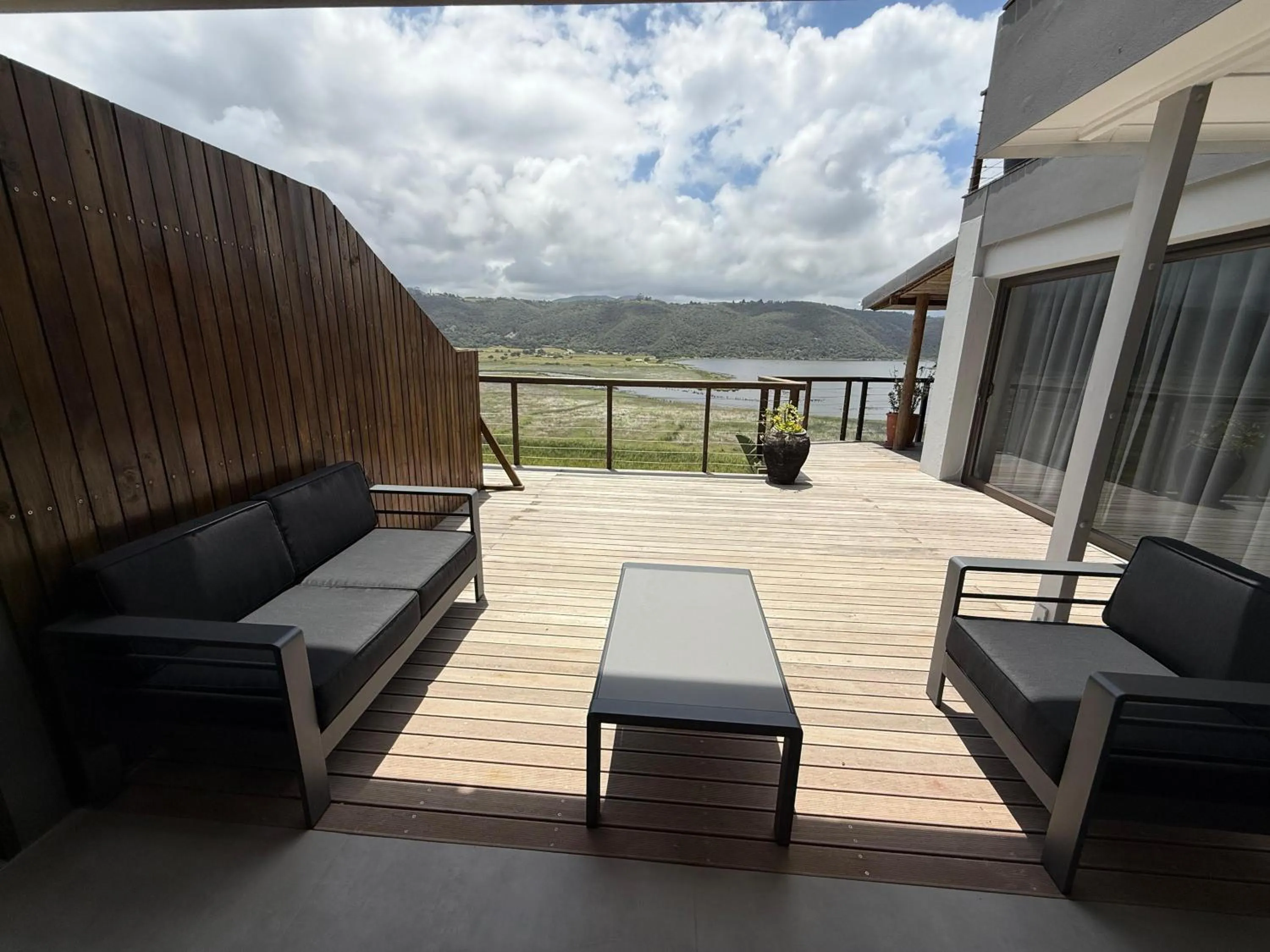 Patio in Interlaken Guest House