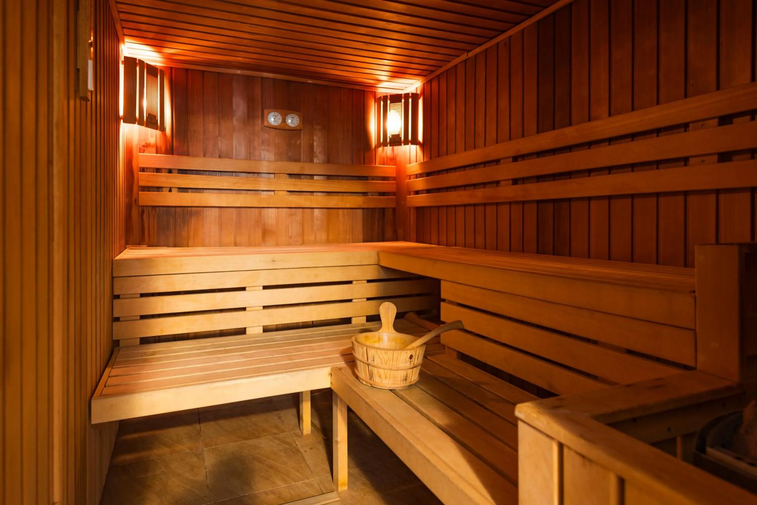 Sauna in Villa Wernera Hotel & Spa