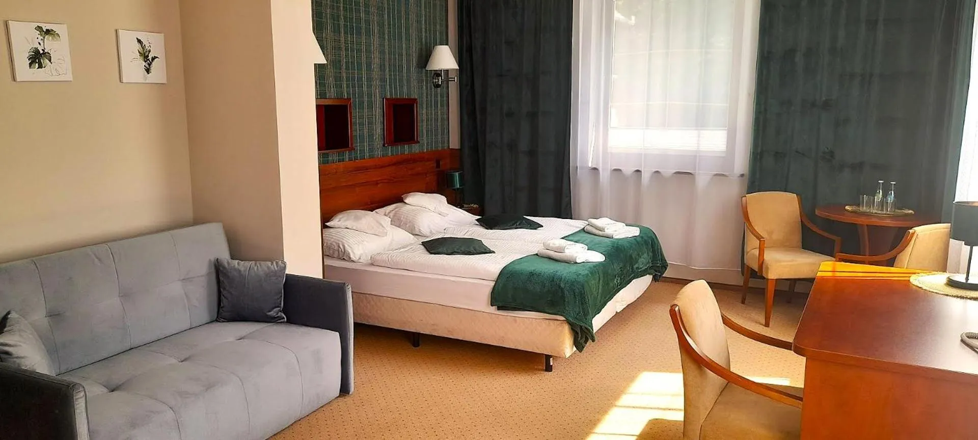 Bed in Villa Wernera Hotel & Spa