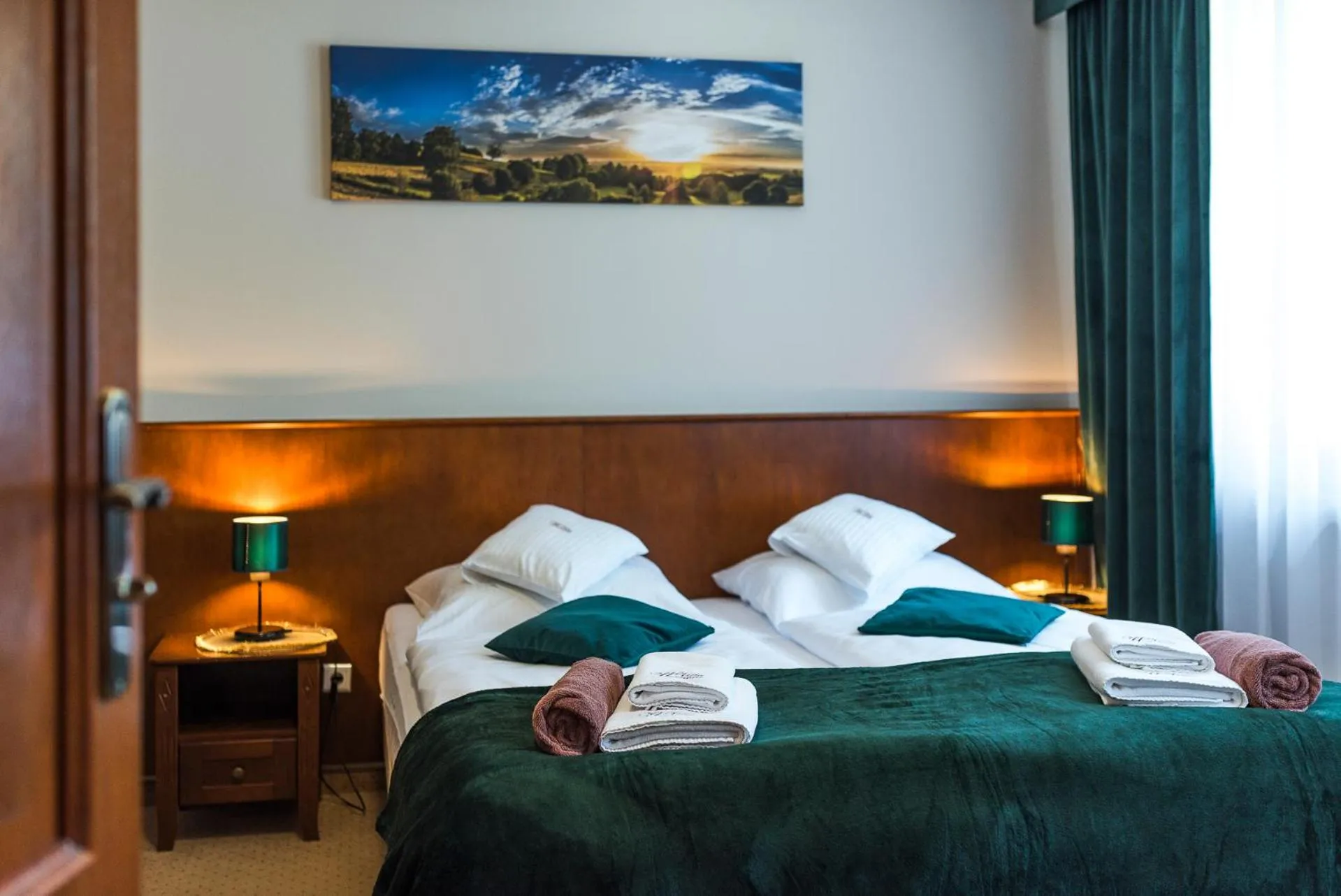 Bed in Villa Wernera Hotel & Spa