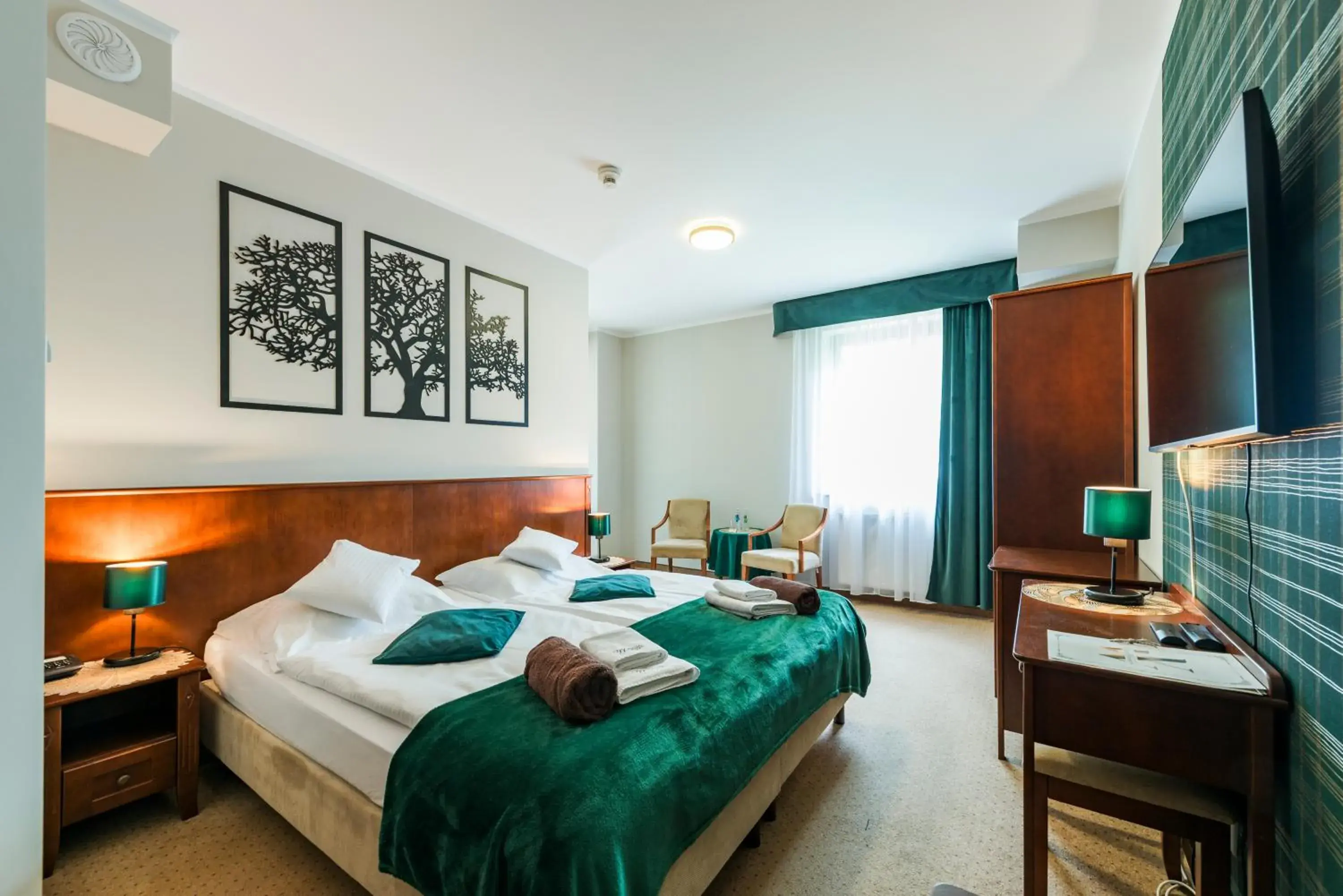 Double Room with Balcony in Villa Wernera Hotel & Spa Double Room with Balcony in Villa Wernera Hotel & Spa