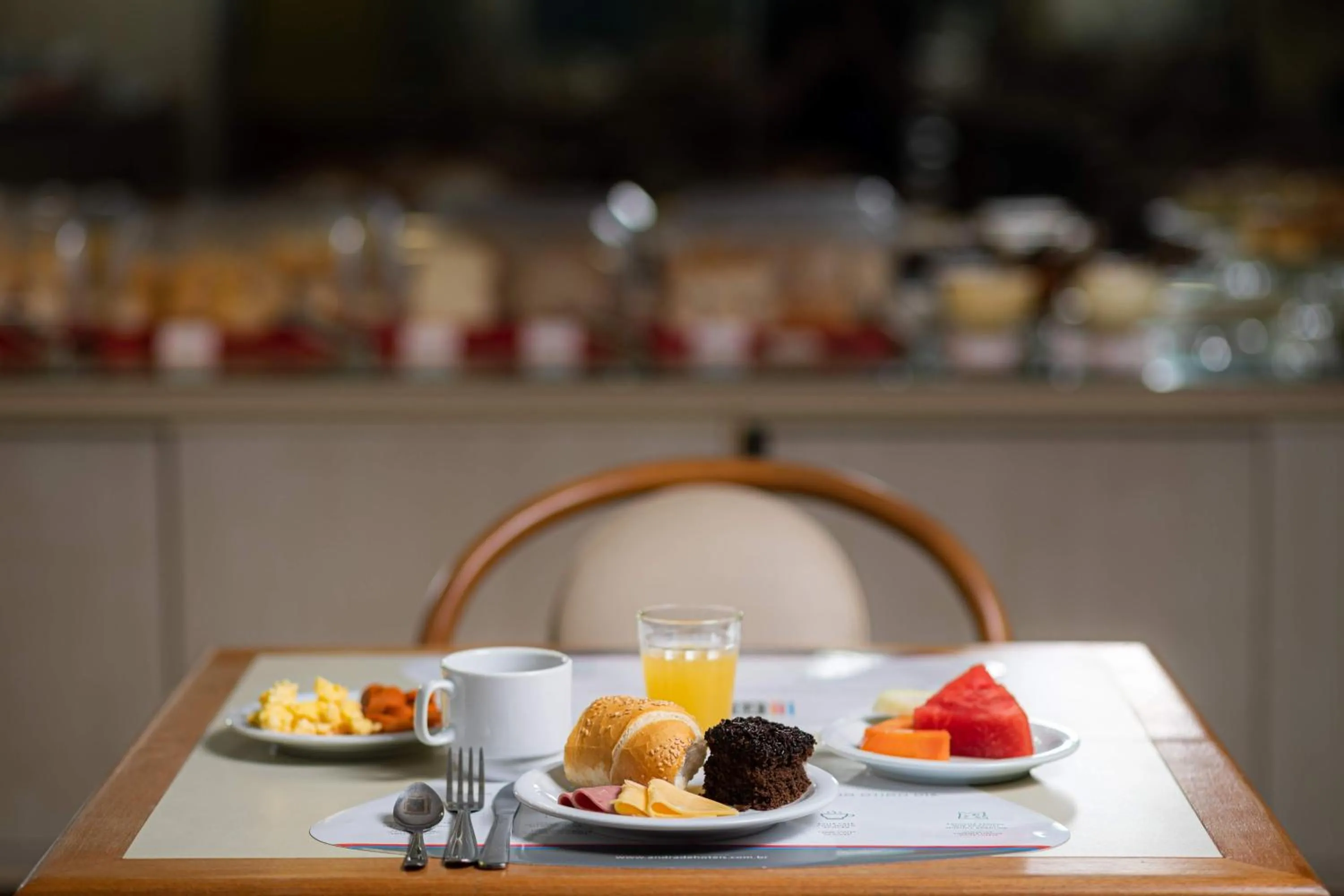 Buffet breakfast in Rede Andrade Riviera Premium