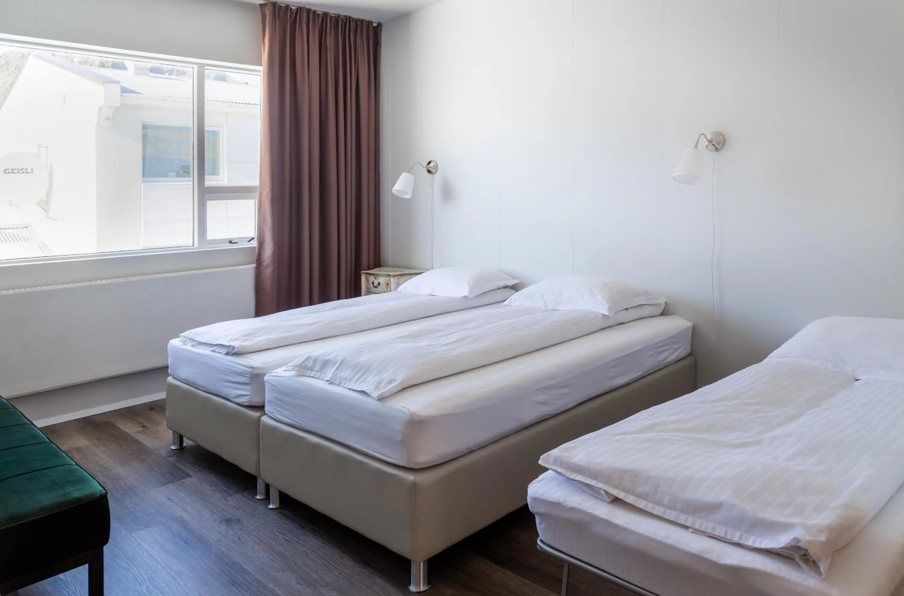 Bed in Guesthouse Hamar