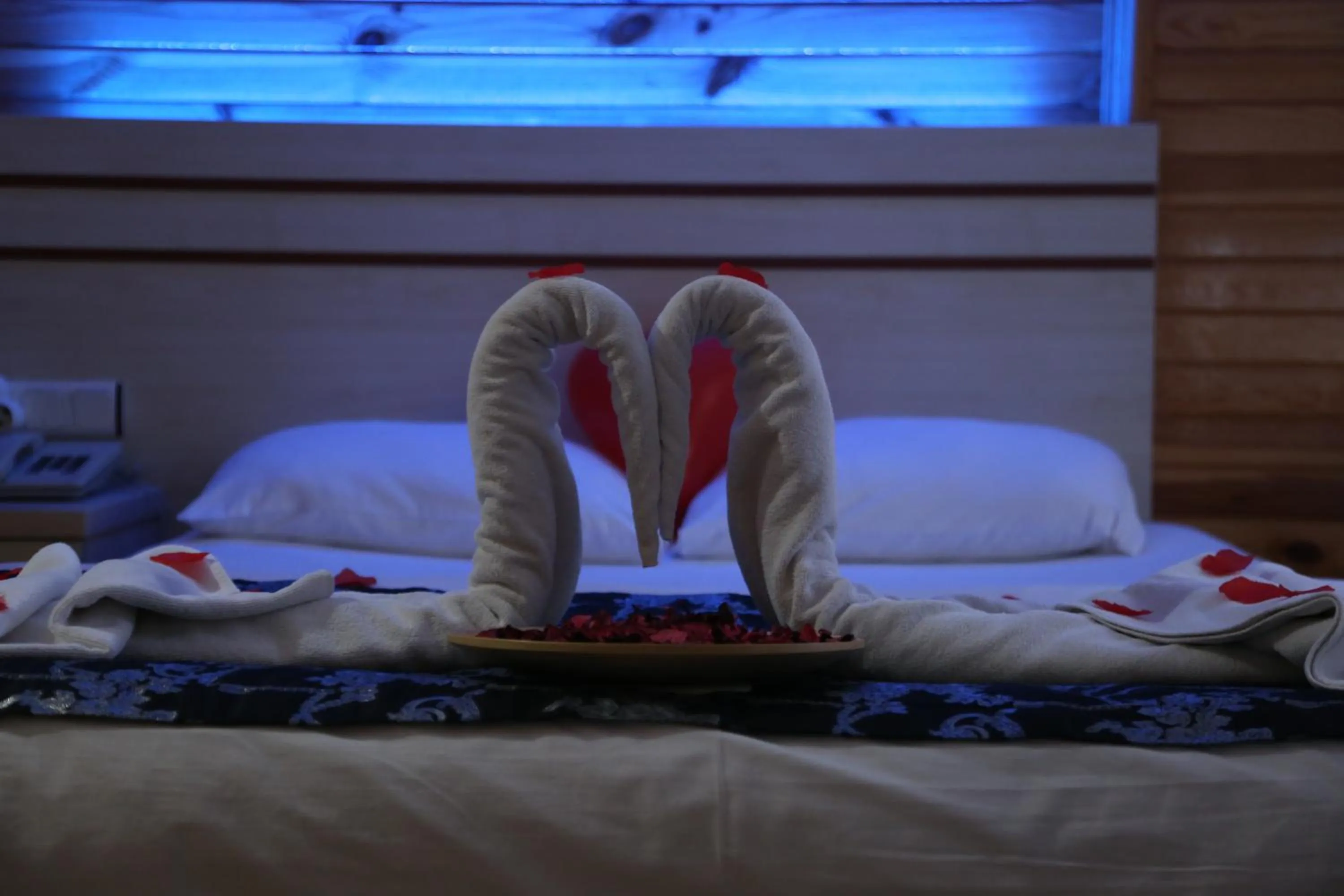 Bed in Ağva Ayışığı Otel