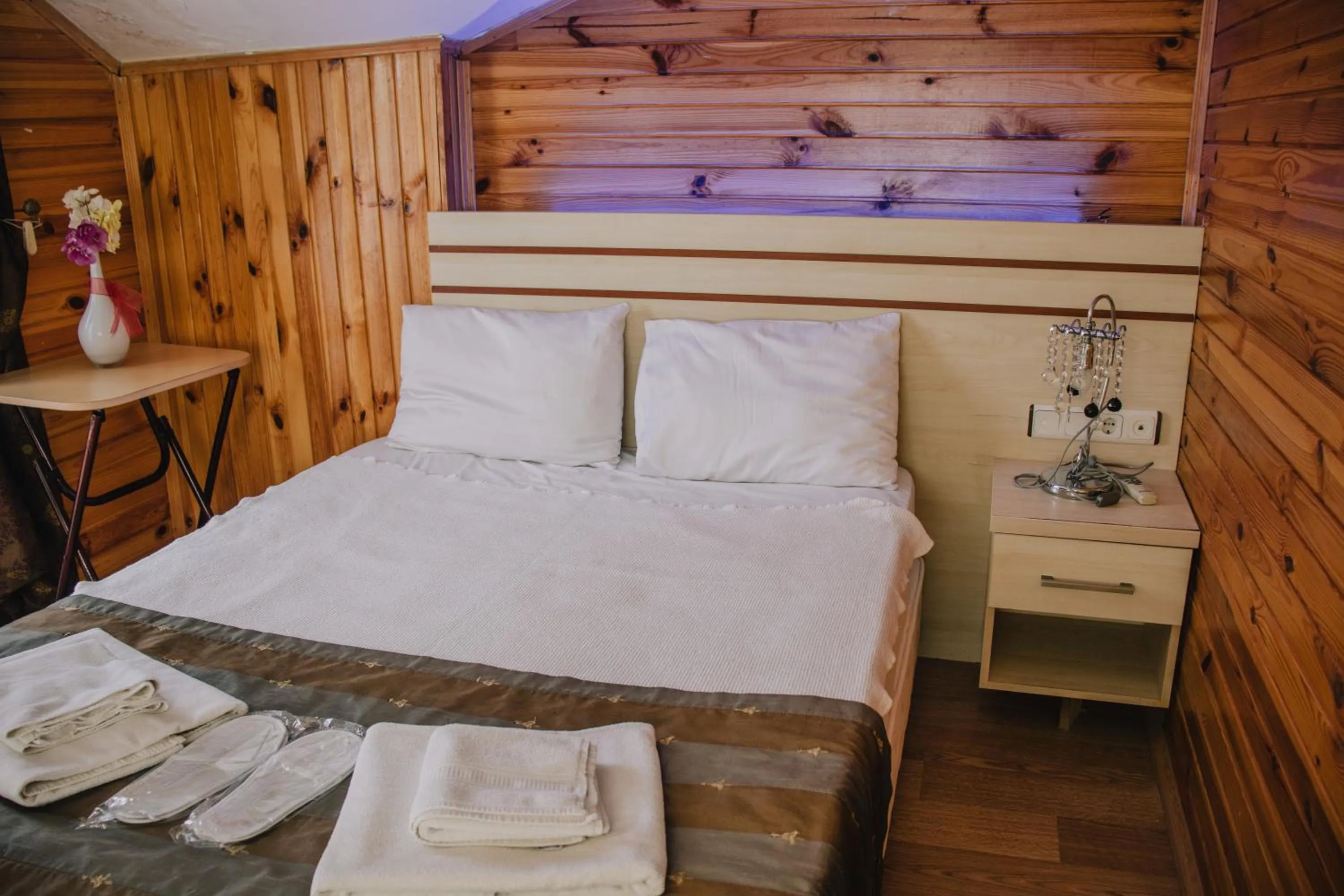 Bed in Ağva Ayışığı Otel