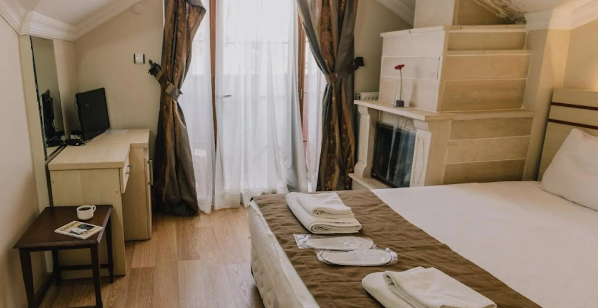 Bed in Ağva Ayışığı Otel