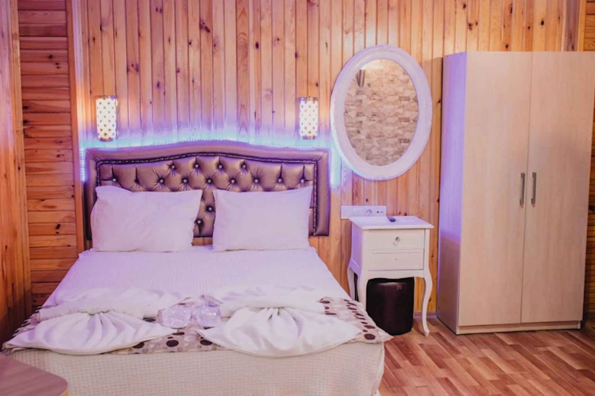 Bed in Ağva Ayışığı Otel