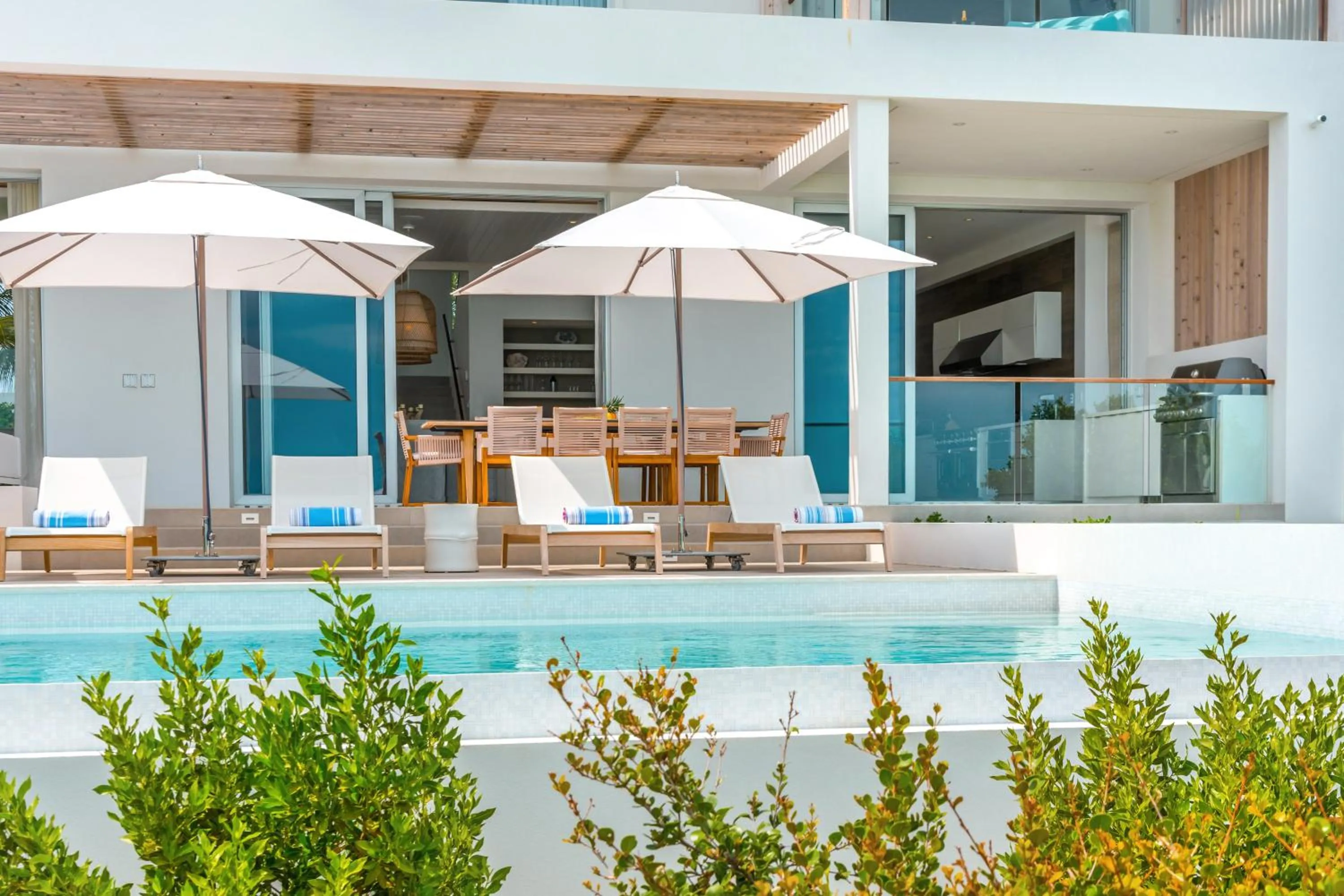 Pool view in Beach Enclave