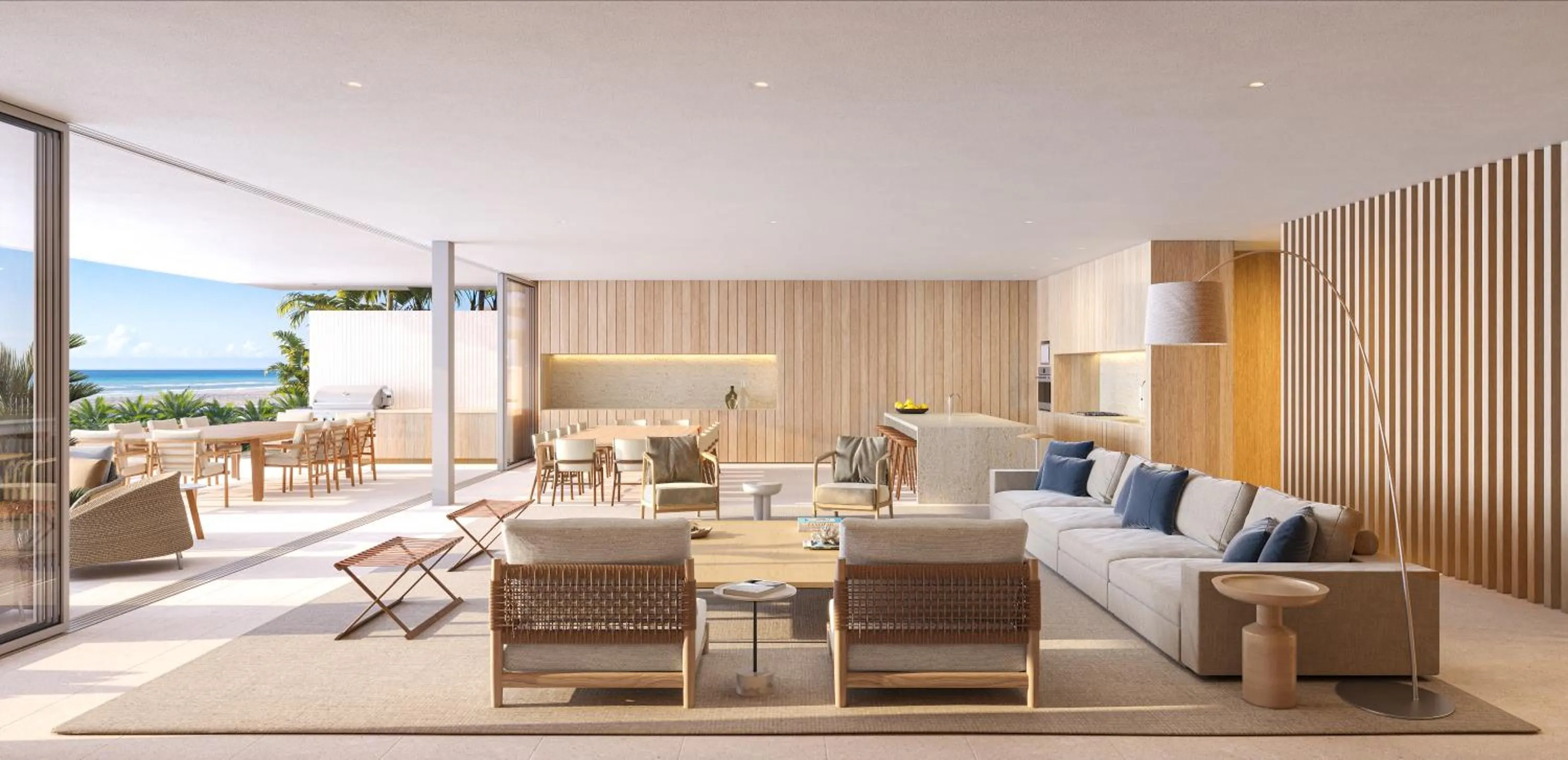 Living room in Beach Enclave