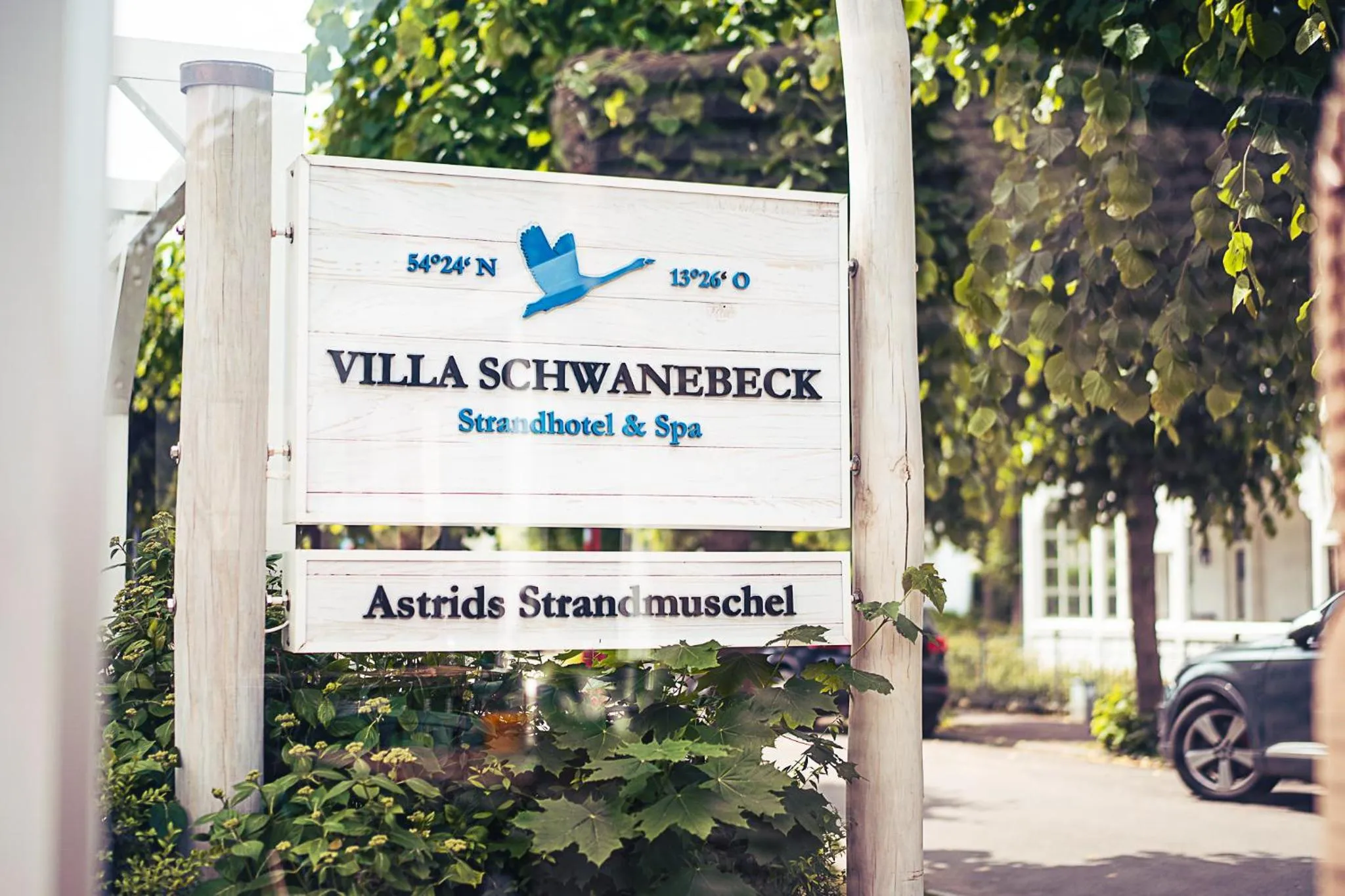 Facade/entrance in Hotel Villa Schwanebeck