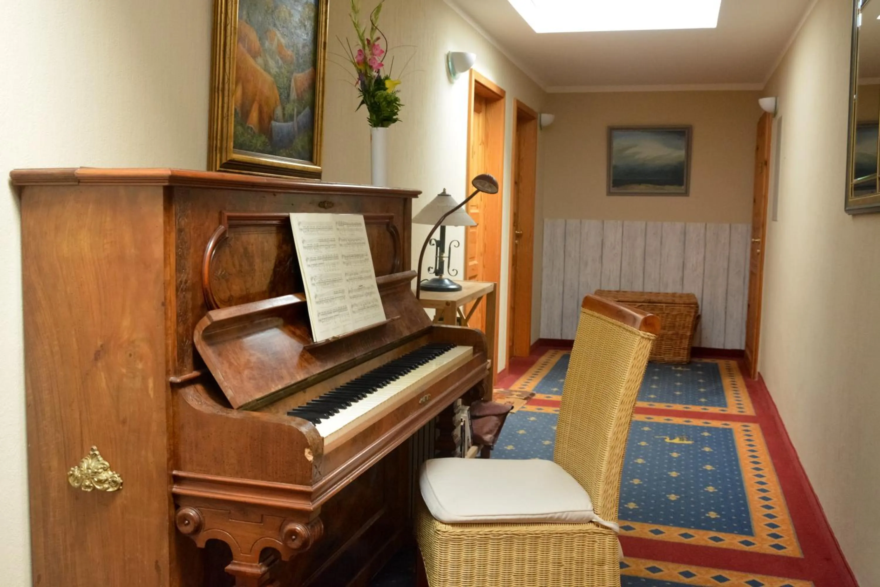 Lobby or reception in Hotel Villa Schwanebeck