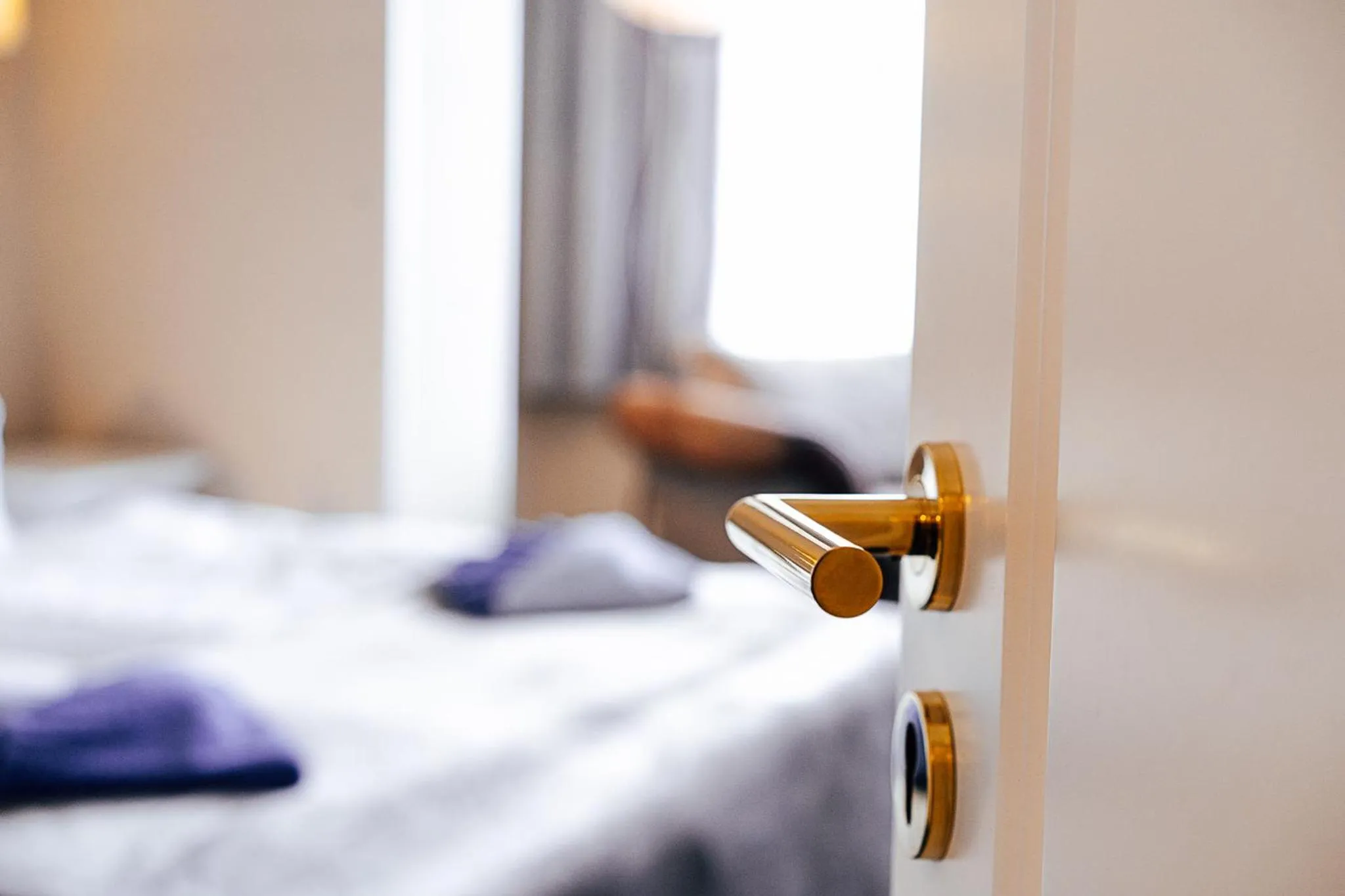 Decorative detail, Bed in Hotel Villa Schwanebeck