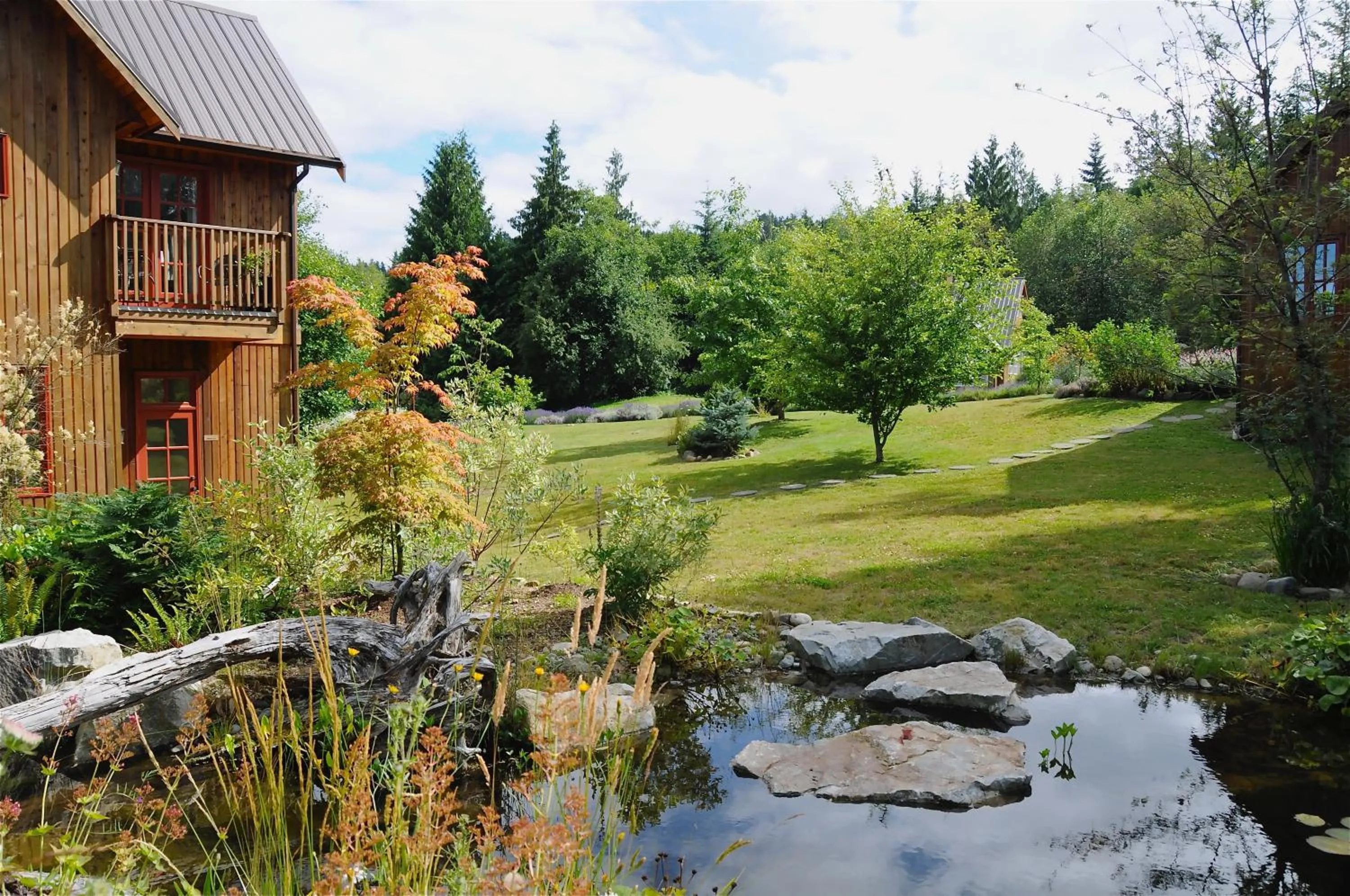 Garden in Wetherly Inn & Spa