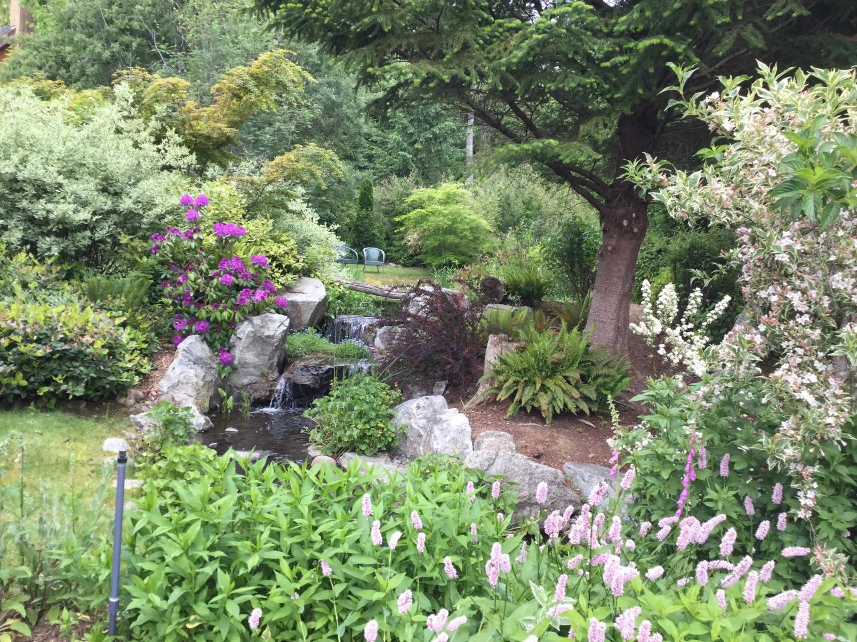 Garden in Wetherly Inn & Spa
