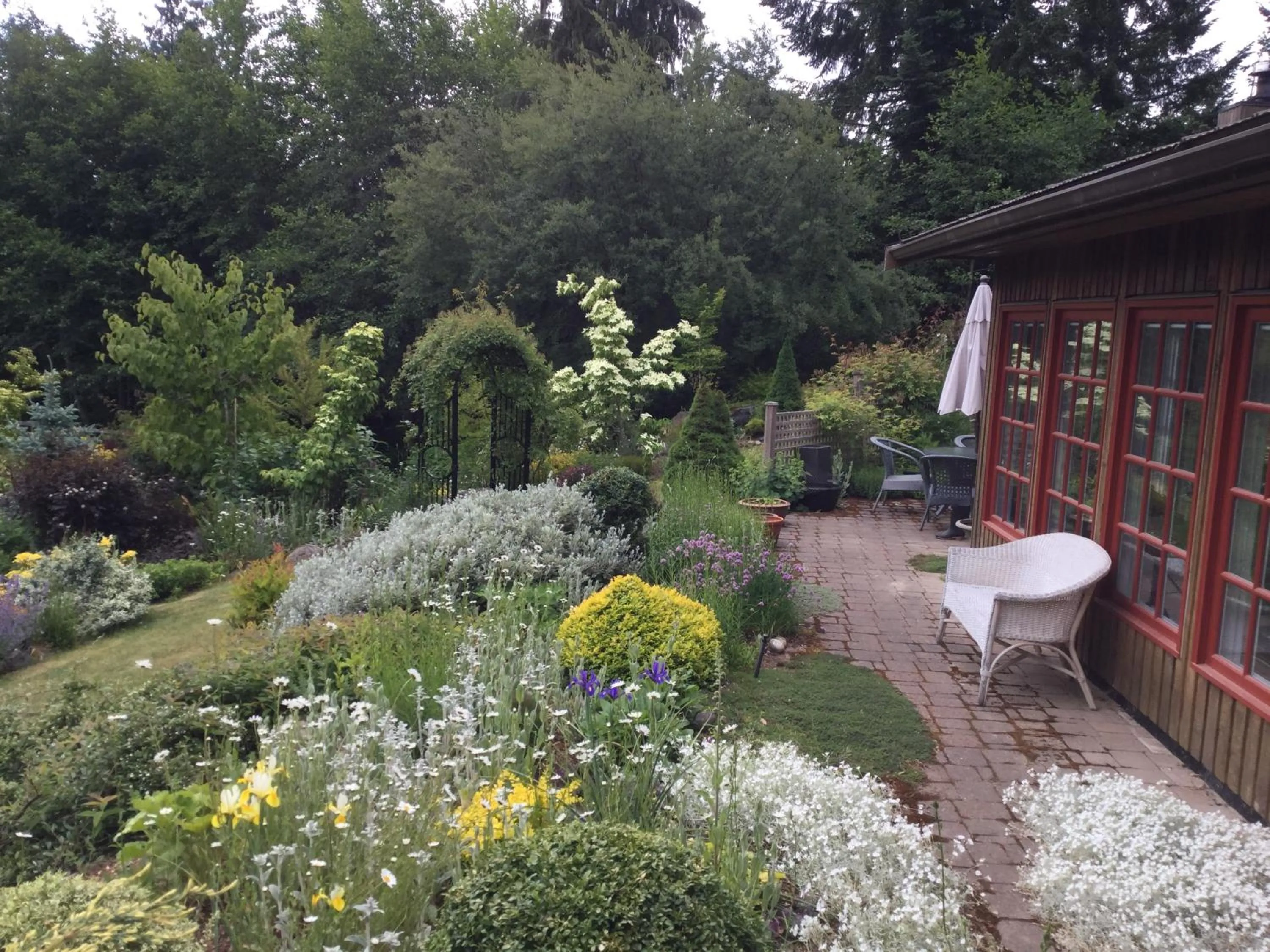 Garden in Wetherly Inn & Spa