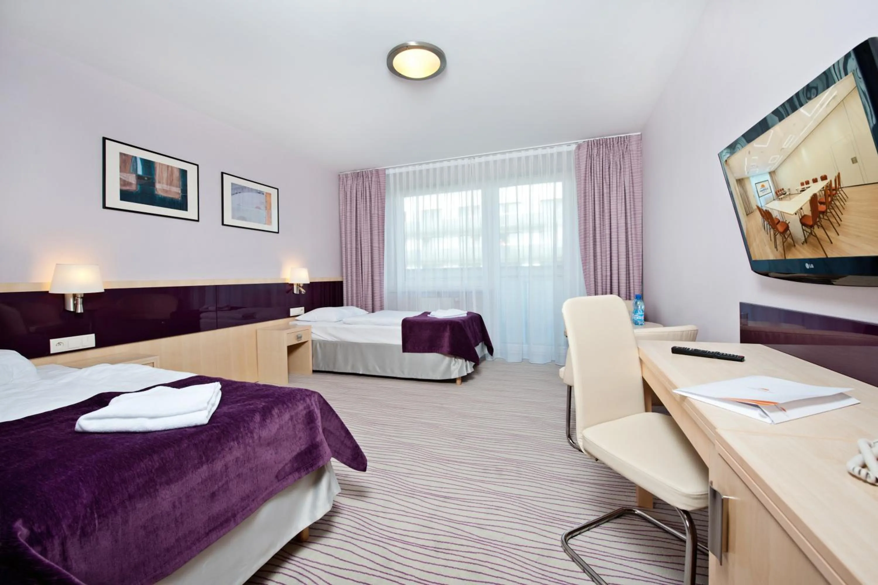 Bed in Hotel Interferie Medical SPA