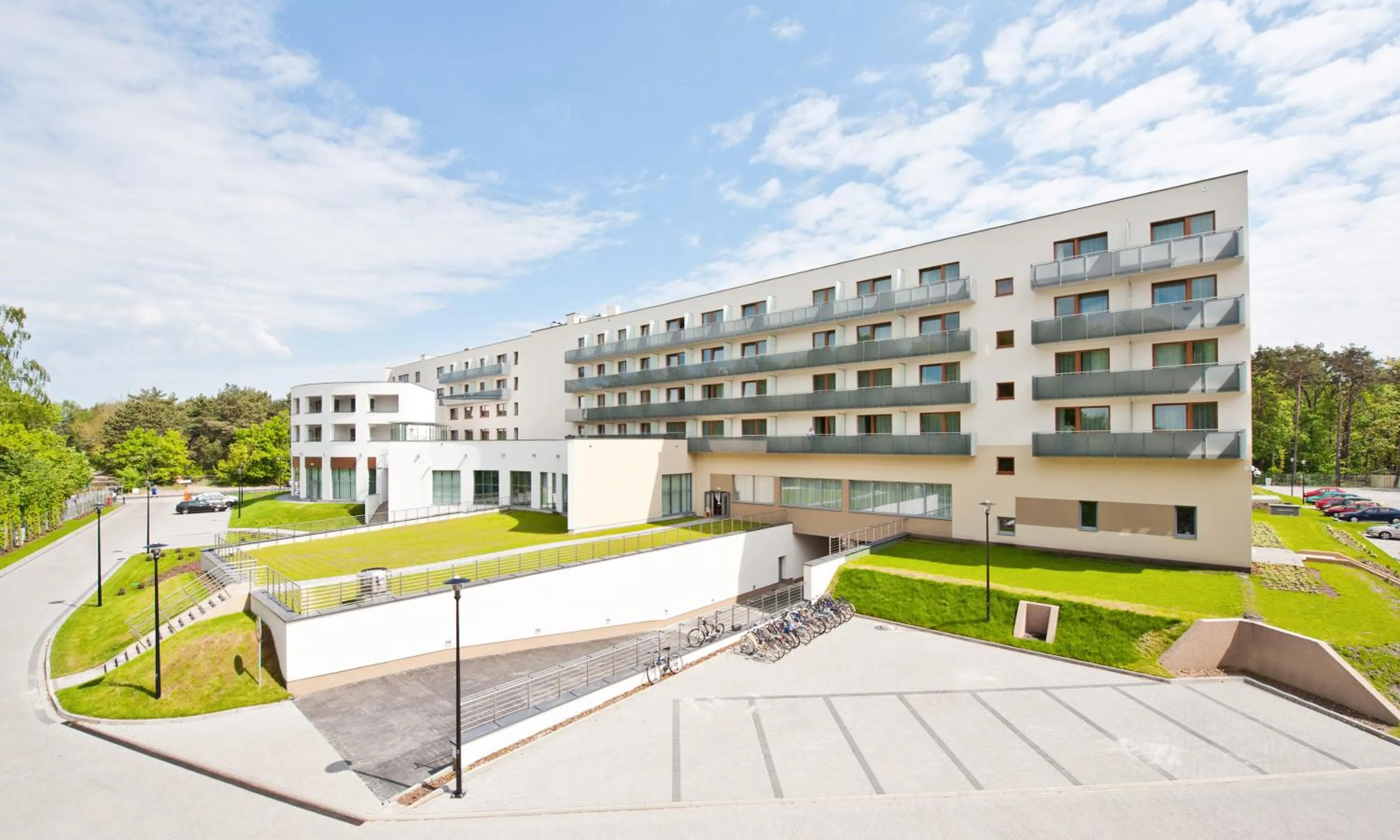 Facade/entrance in Hotel Interferie Medical SPA