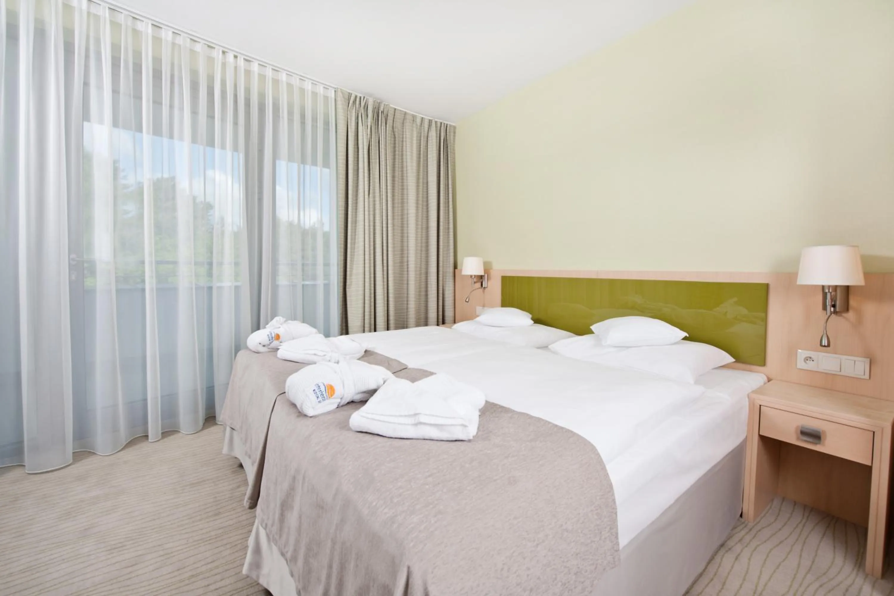 Bed in Hotel Interferie Medical SPA