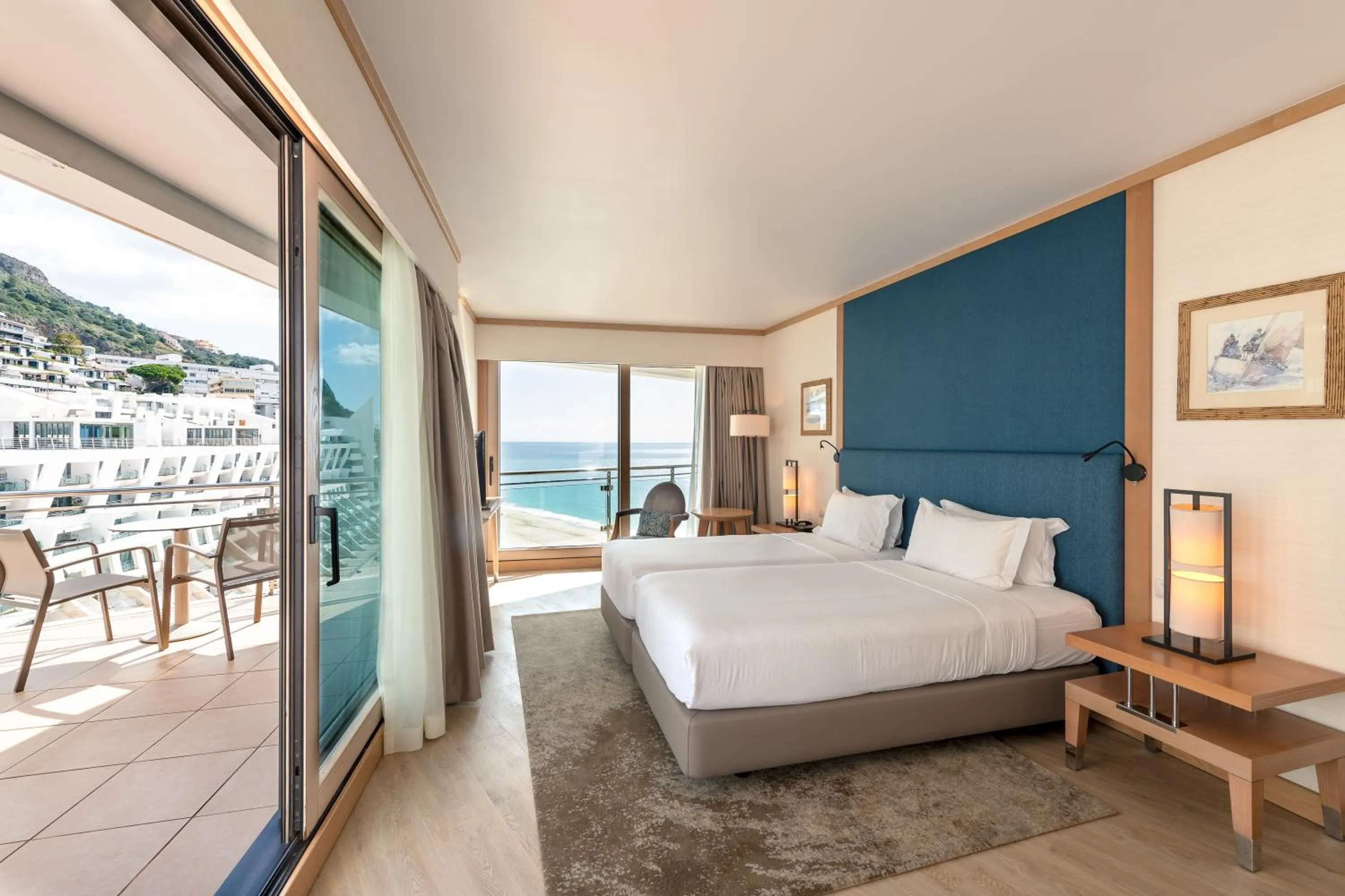 Bed in Sesimbra Oceanfront Hotel - Preferred Hotels and Resorts