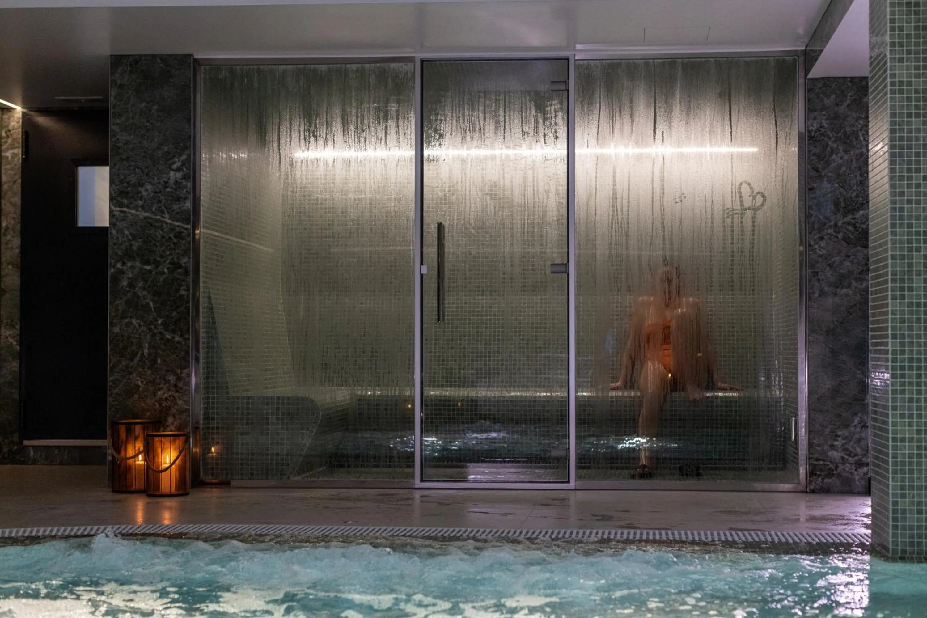 Sauna in Hotel Afonso V & SPA