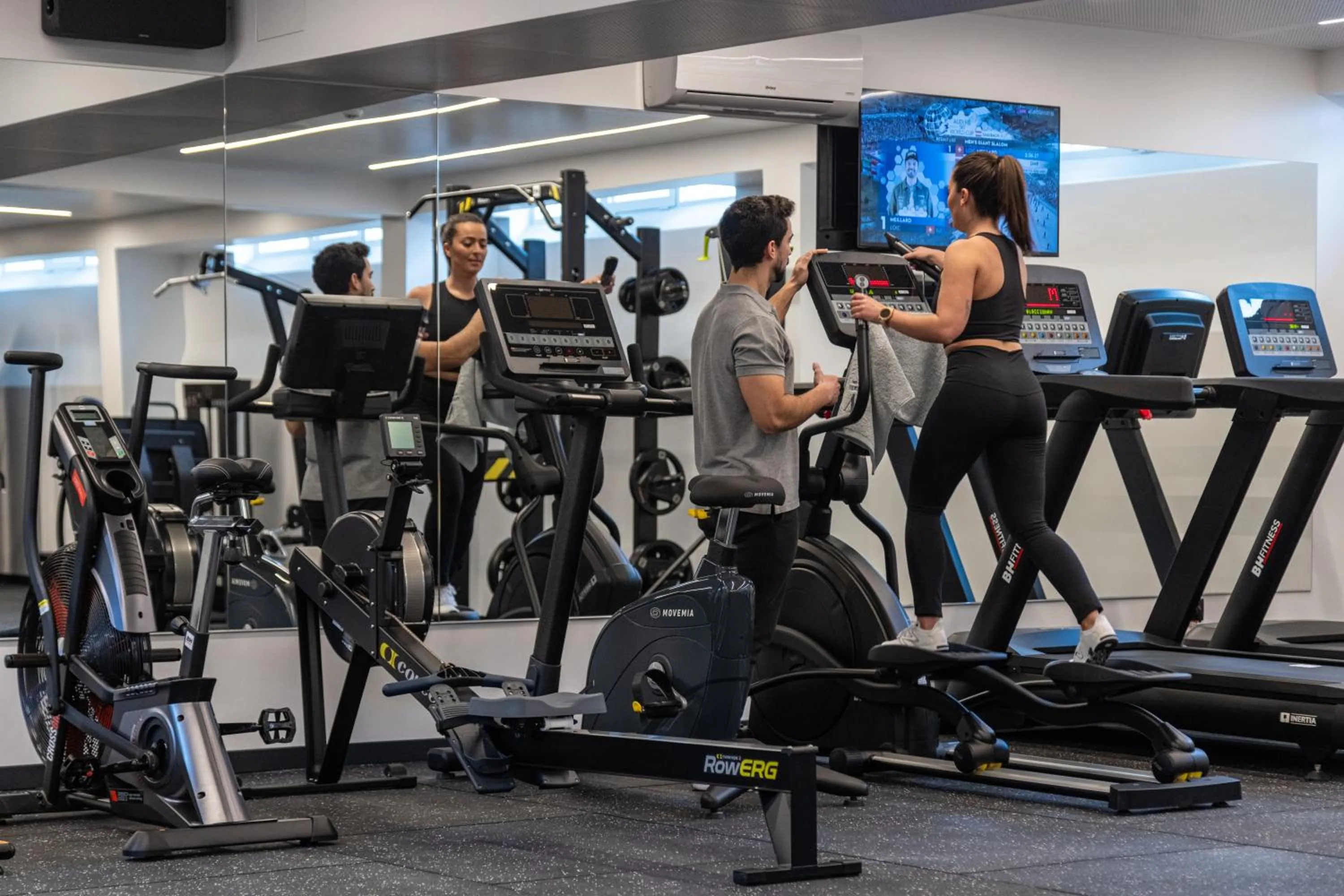 Fitness centre/facilities in Hotel Afonso V & SPA