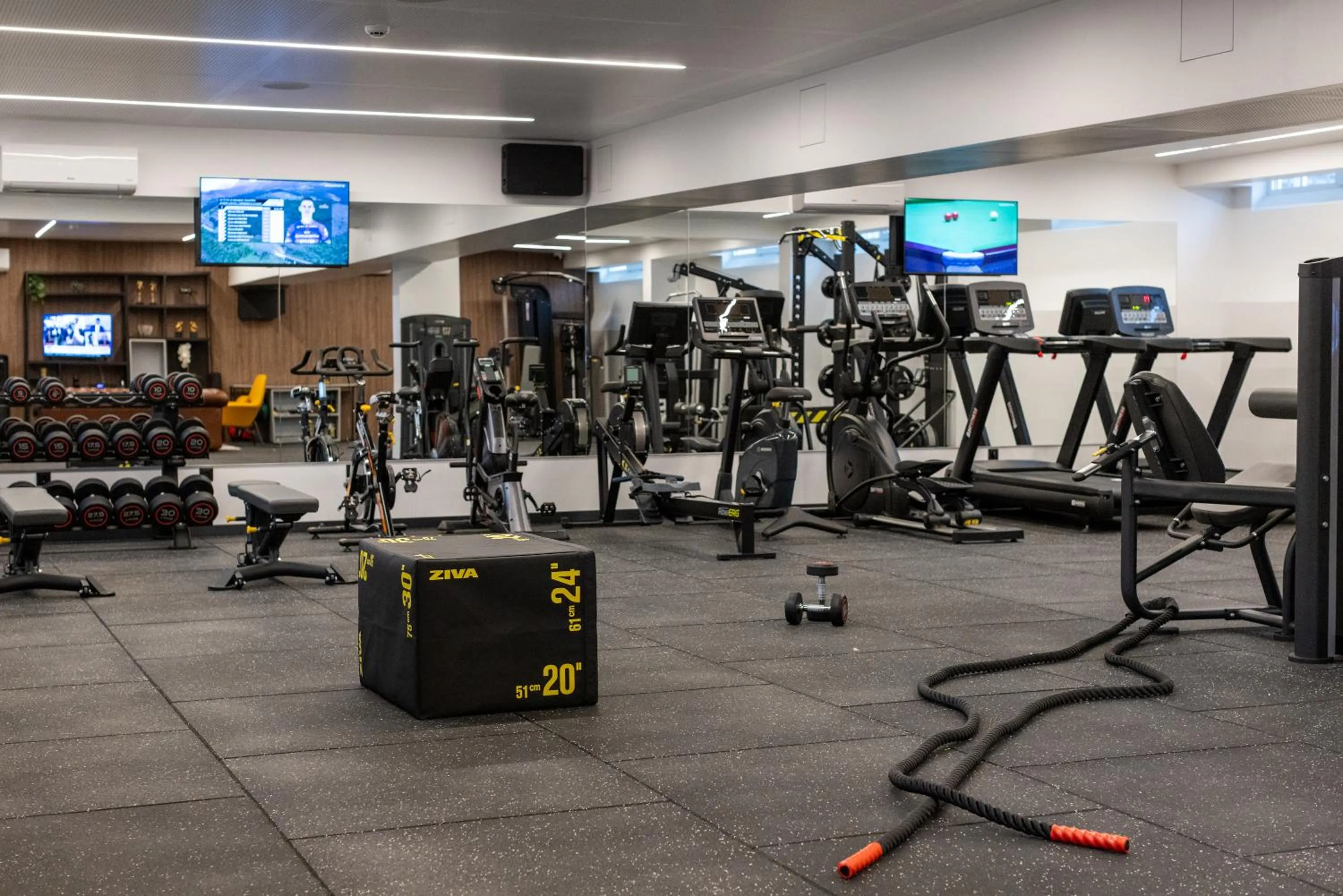 Fitness centre/facilities in Hotel Afonso V & SPA