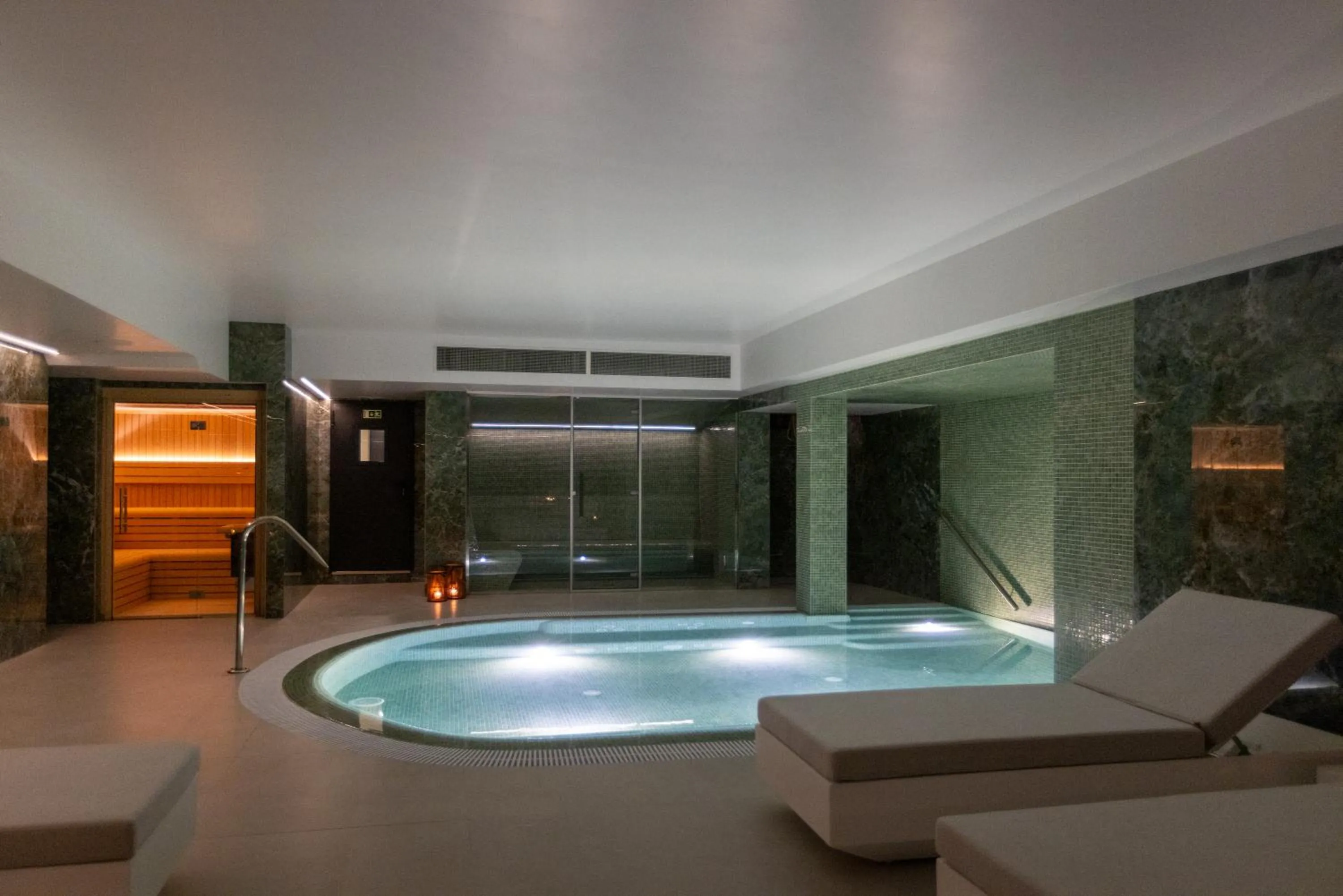 Sauna in Hotel Afonso V & SPA