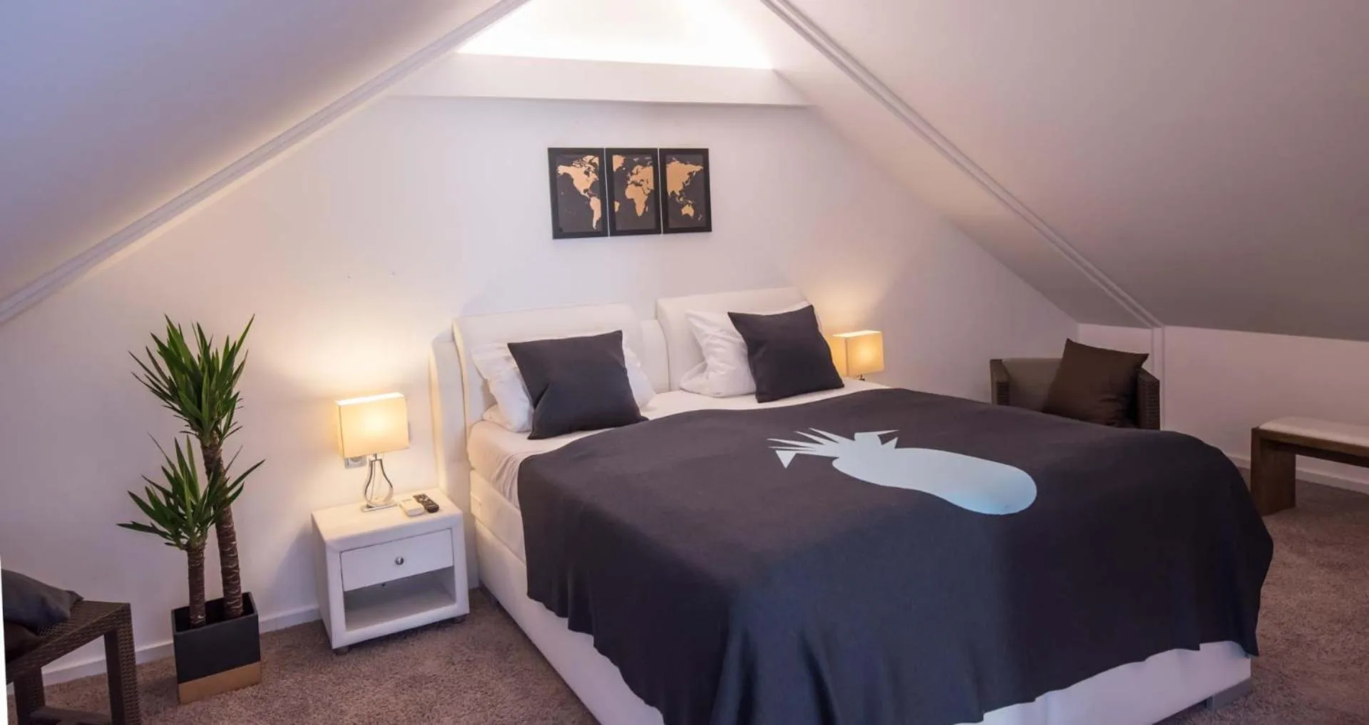 Bedroom, Bed in BoardingHouse Mannheim