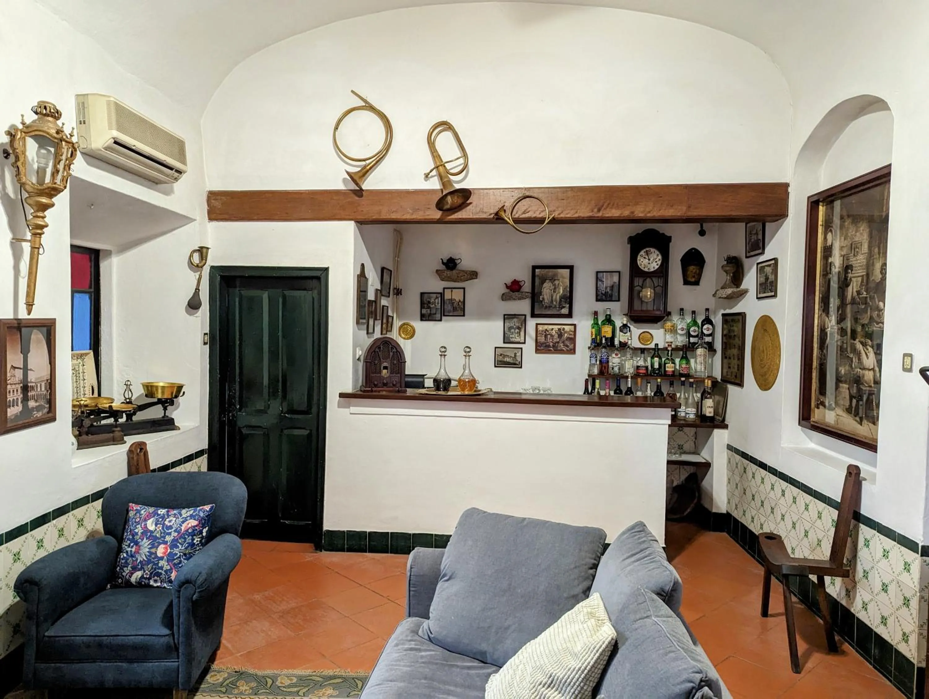 Living room in Hotel Solar de Monfalim