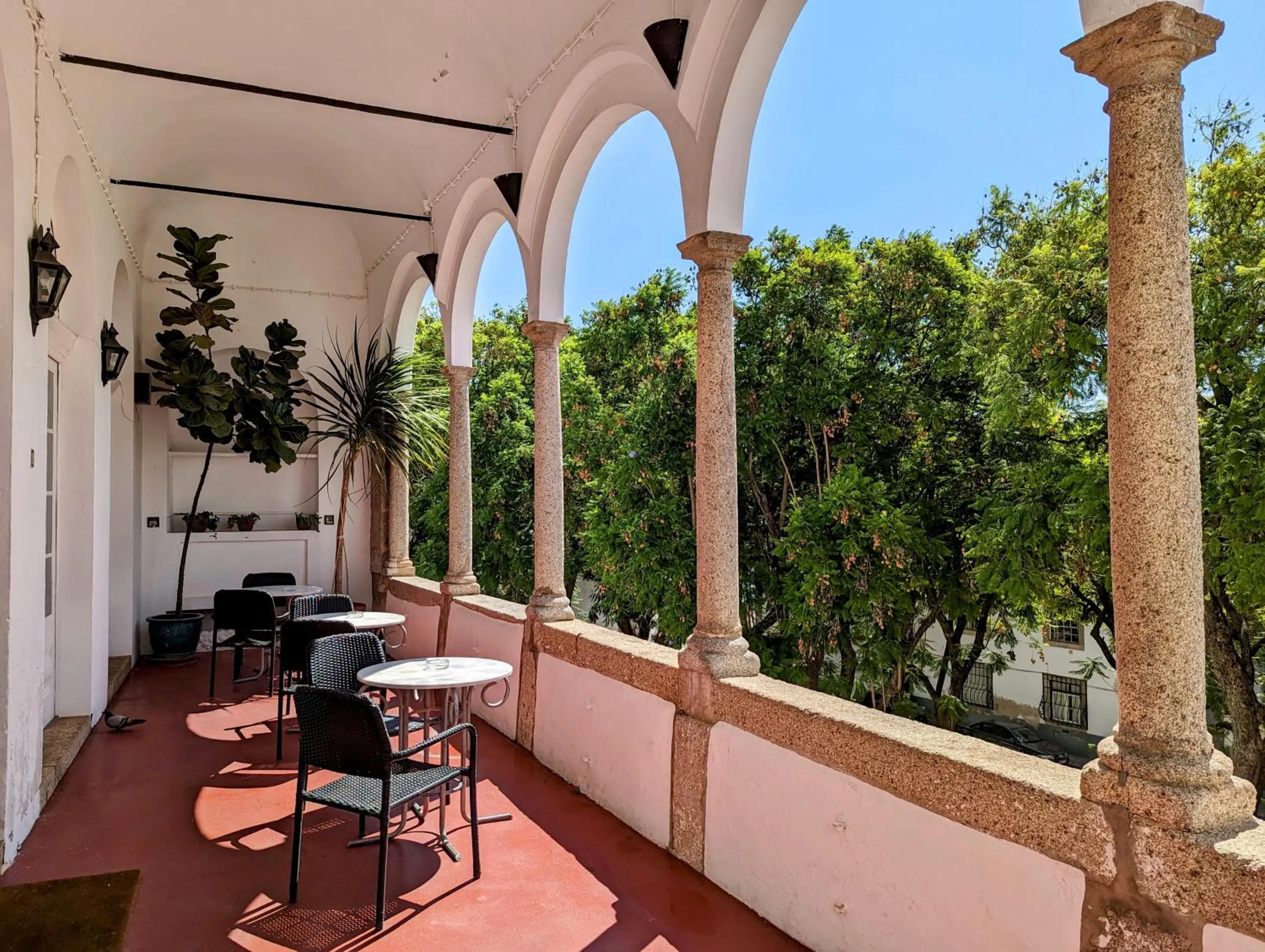 Balcony/Terrace in Hotel Solar de Monfalim
