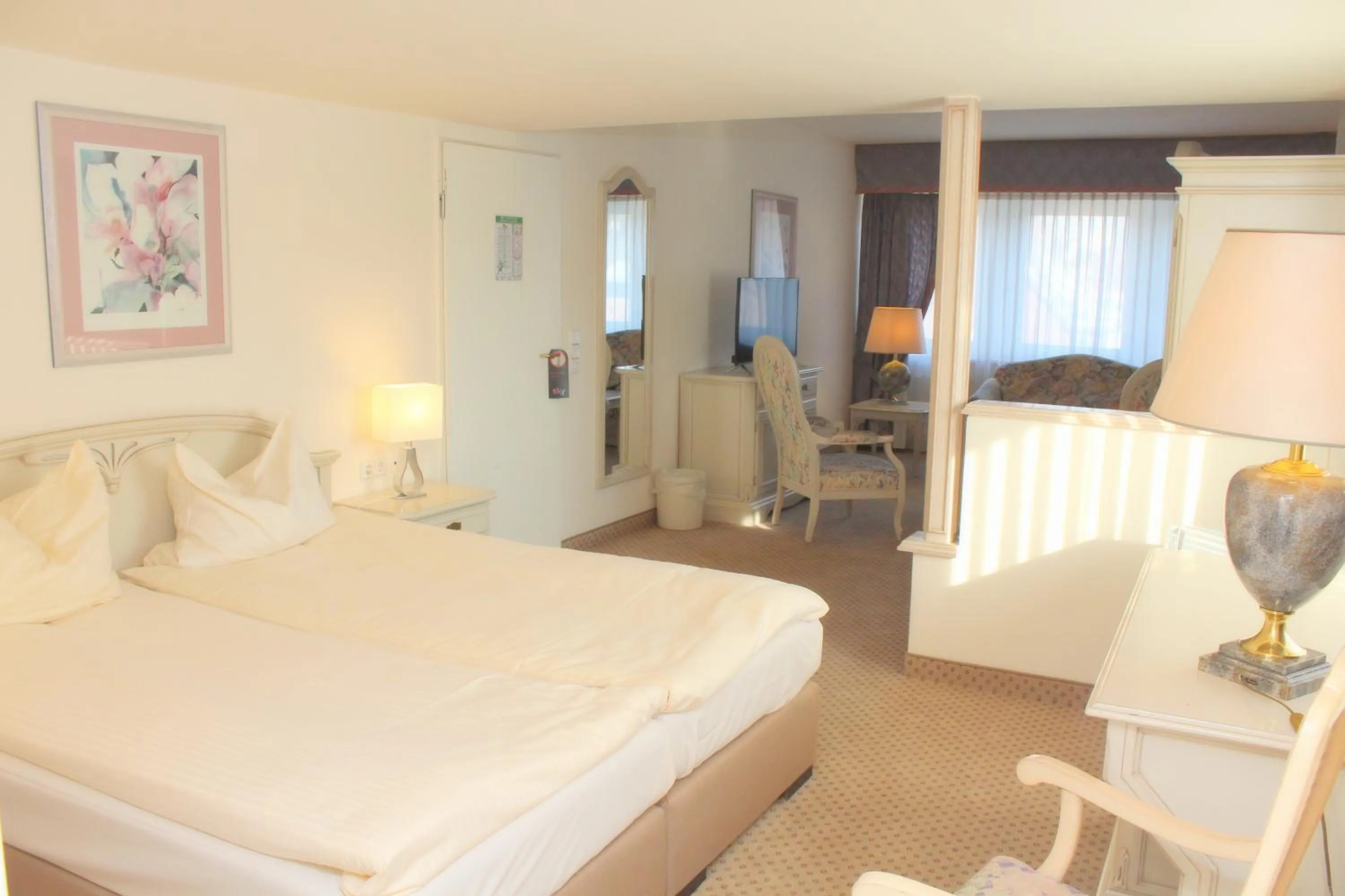 Bedroom, Bed in Elbroich Hotel Düsseldorf