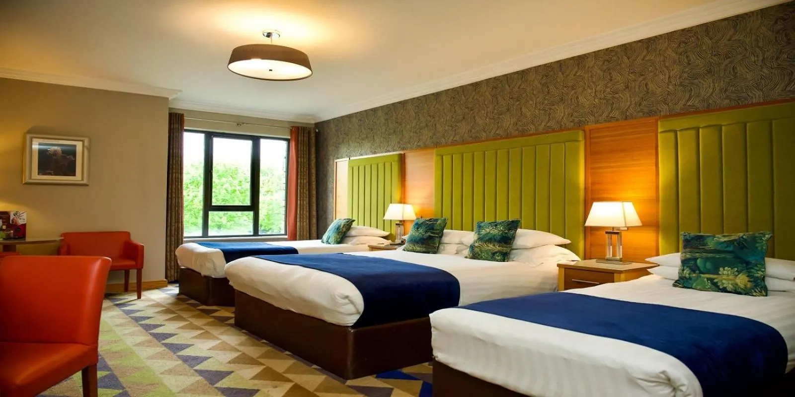 Bed in Amber Springs Hotel