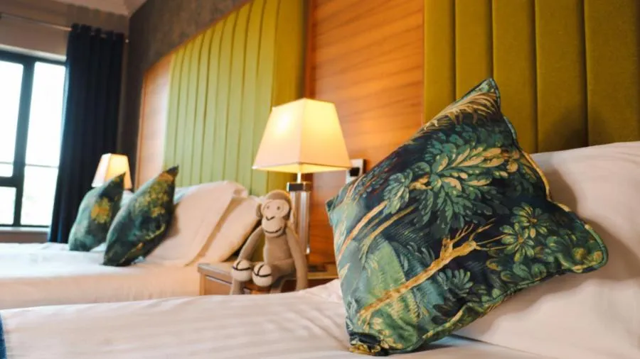 Bed in Amber Springs Hotel