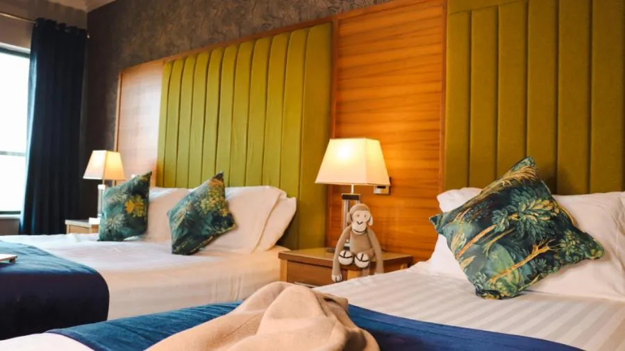 Bed in Amber Springs Hotel