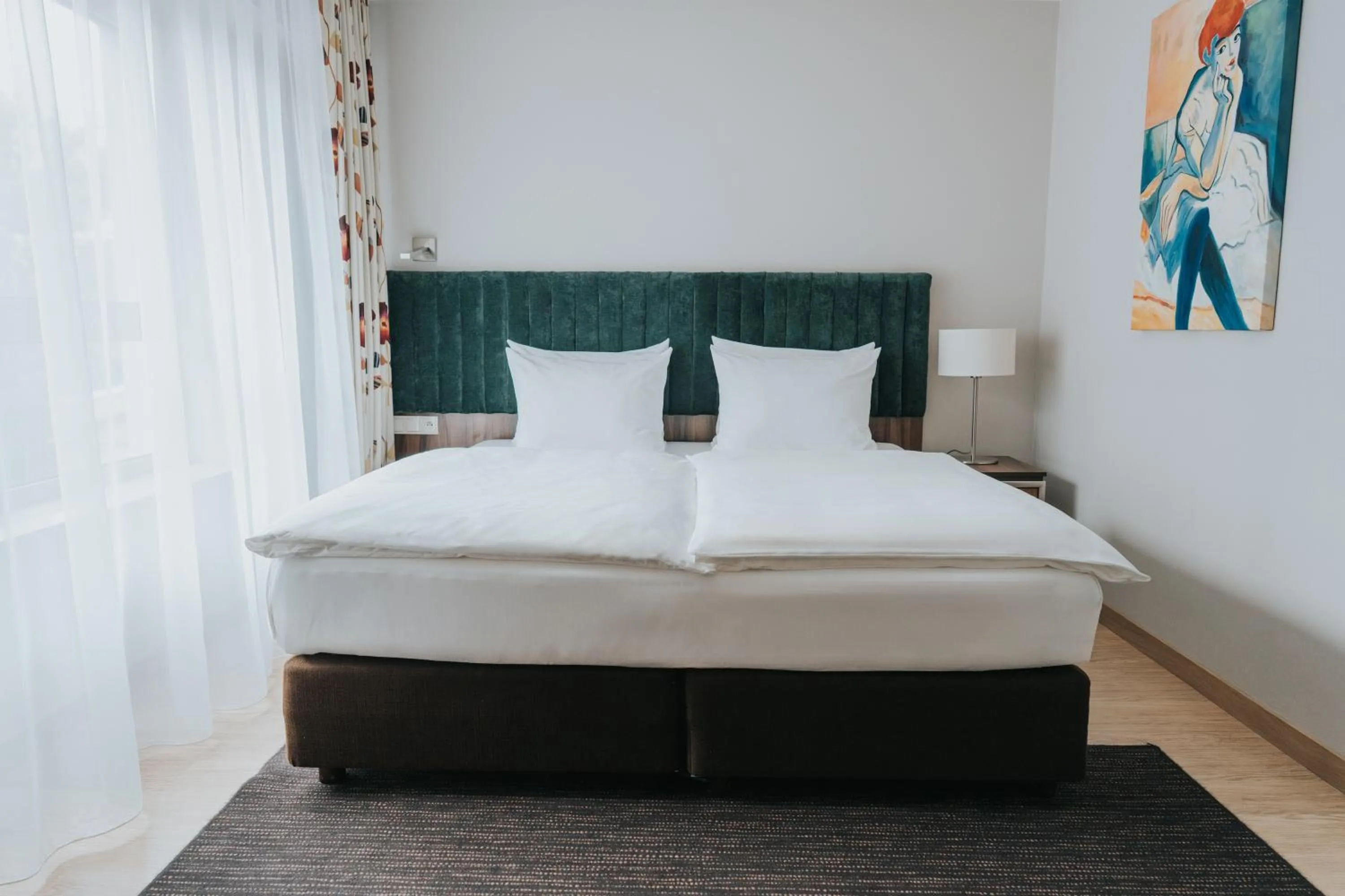 Bed in Hotel Moderno Poznań