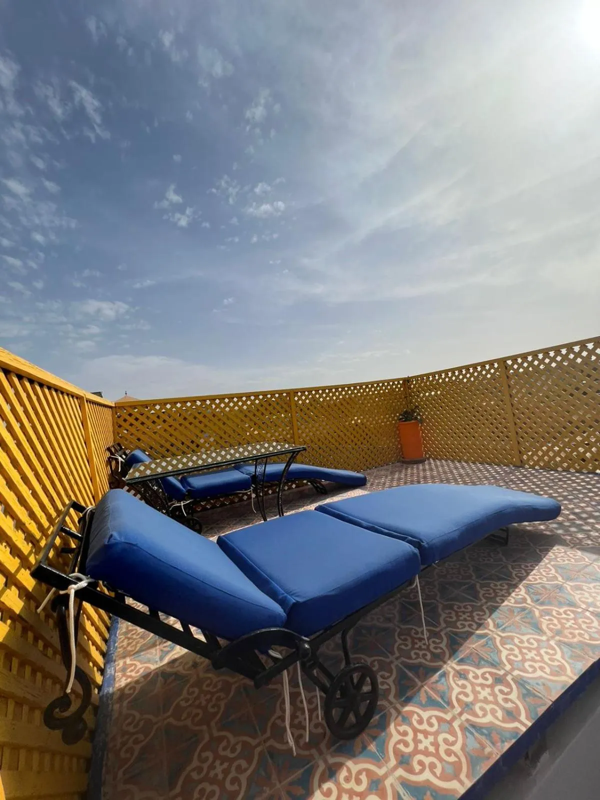 Balcony/Terrace in Riad Villa El Arsa