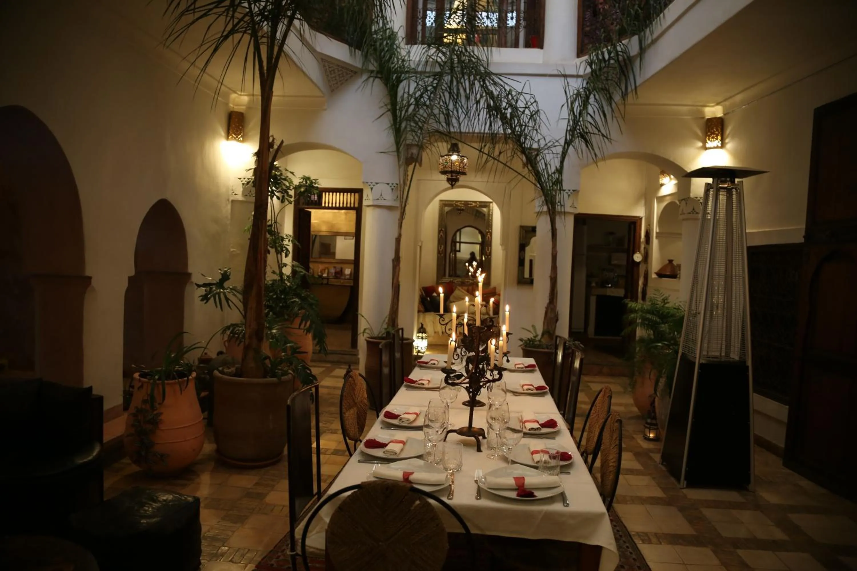Dinner in Riad Villa El Arsa