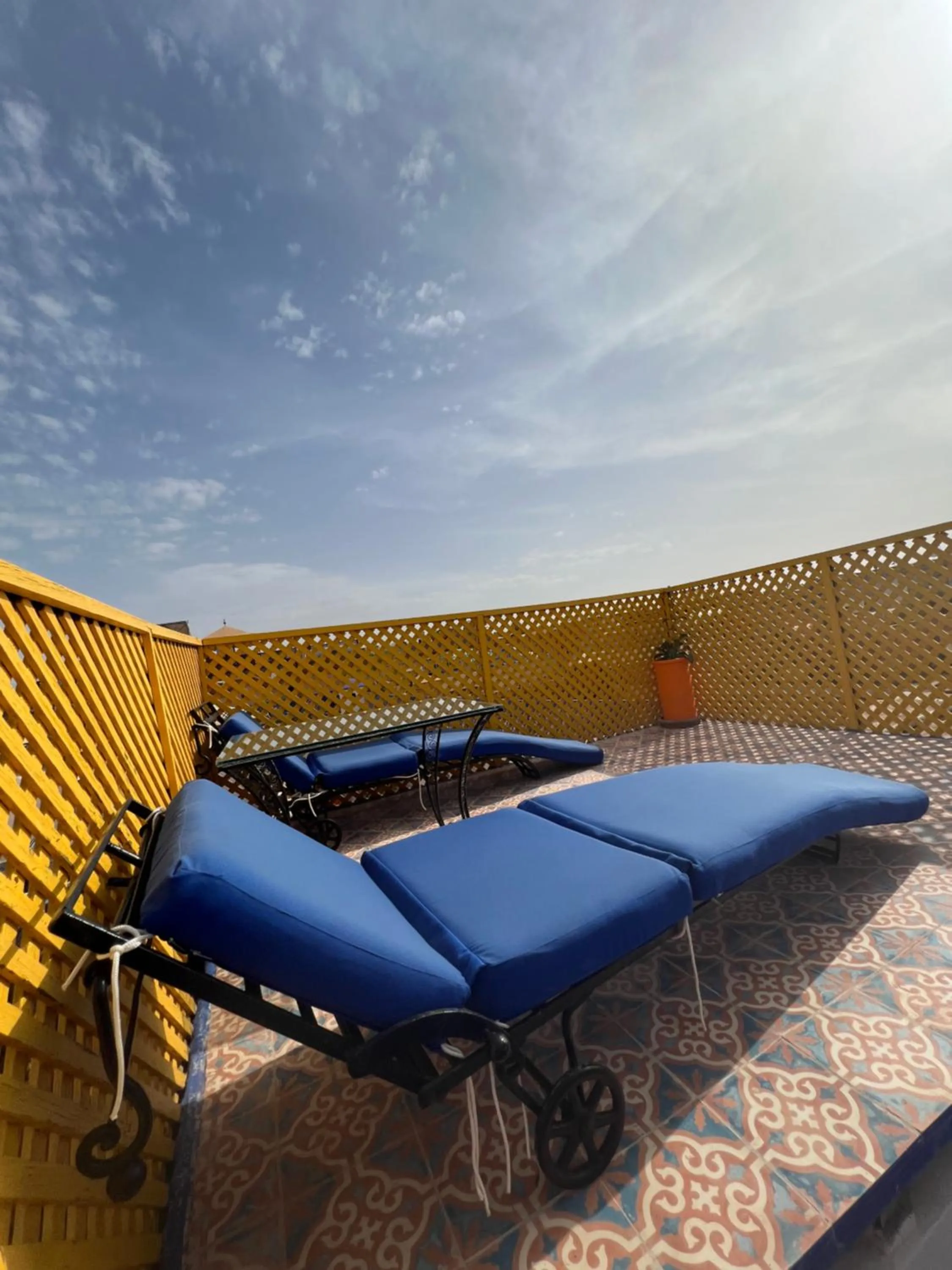 Balcony/Terrace in Riad Villa El Arsa