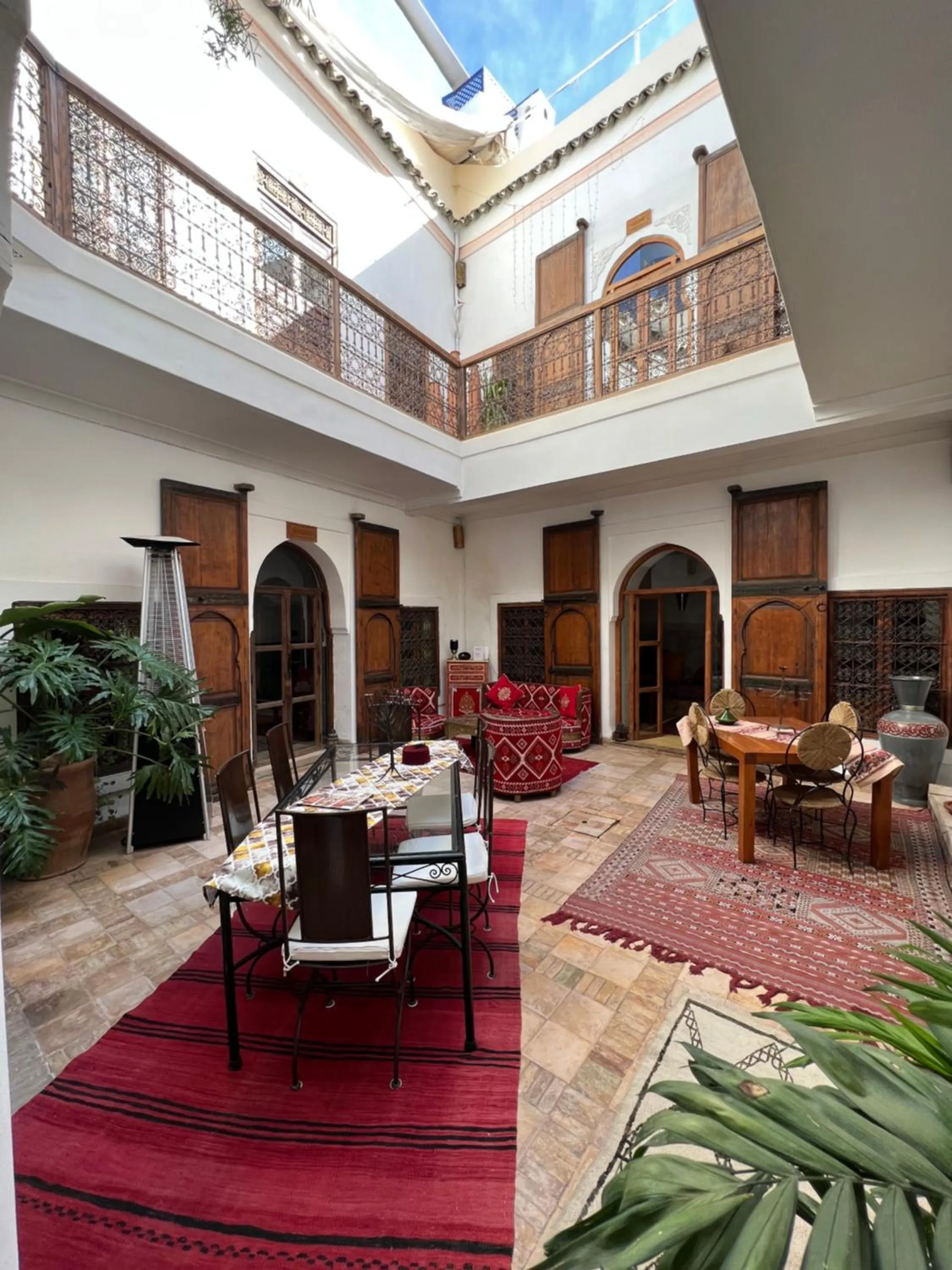 Patio in Riad Villa El Arsa